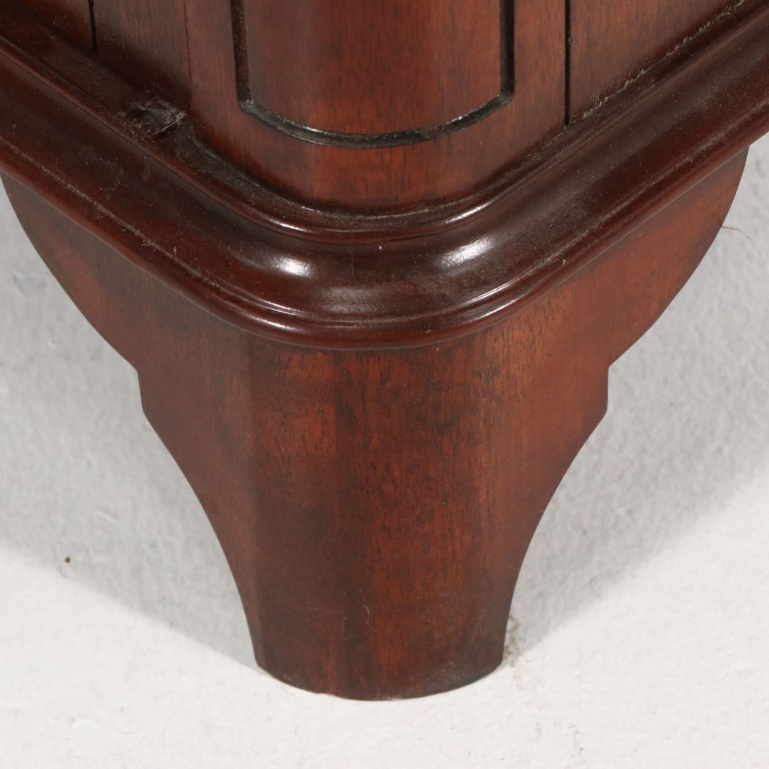 Pair of Twin Star Electric Fireplaces in Wooden Glass Front Cabinets