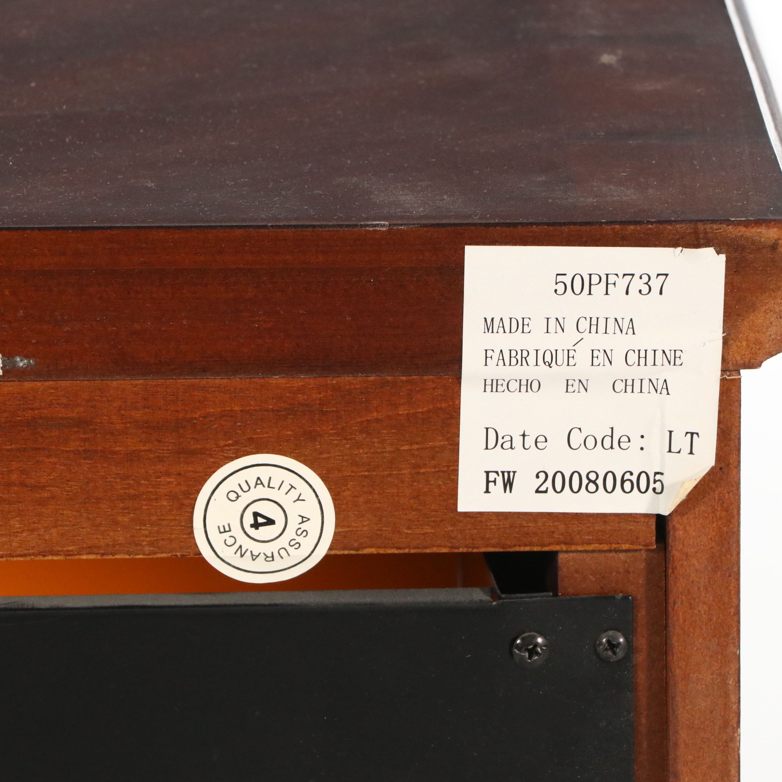 Pair of Twin Star Electric Fireplaces in Wooden Glass Front Cabinets