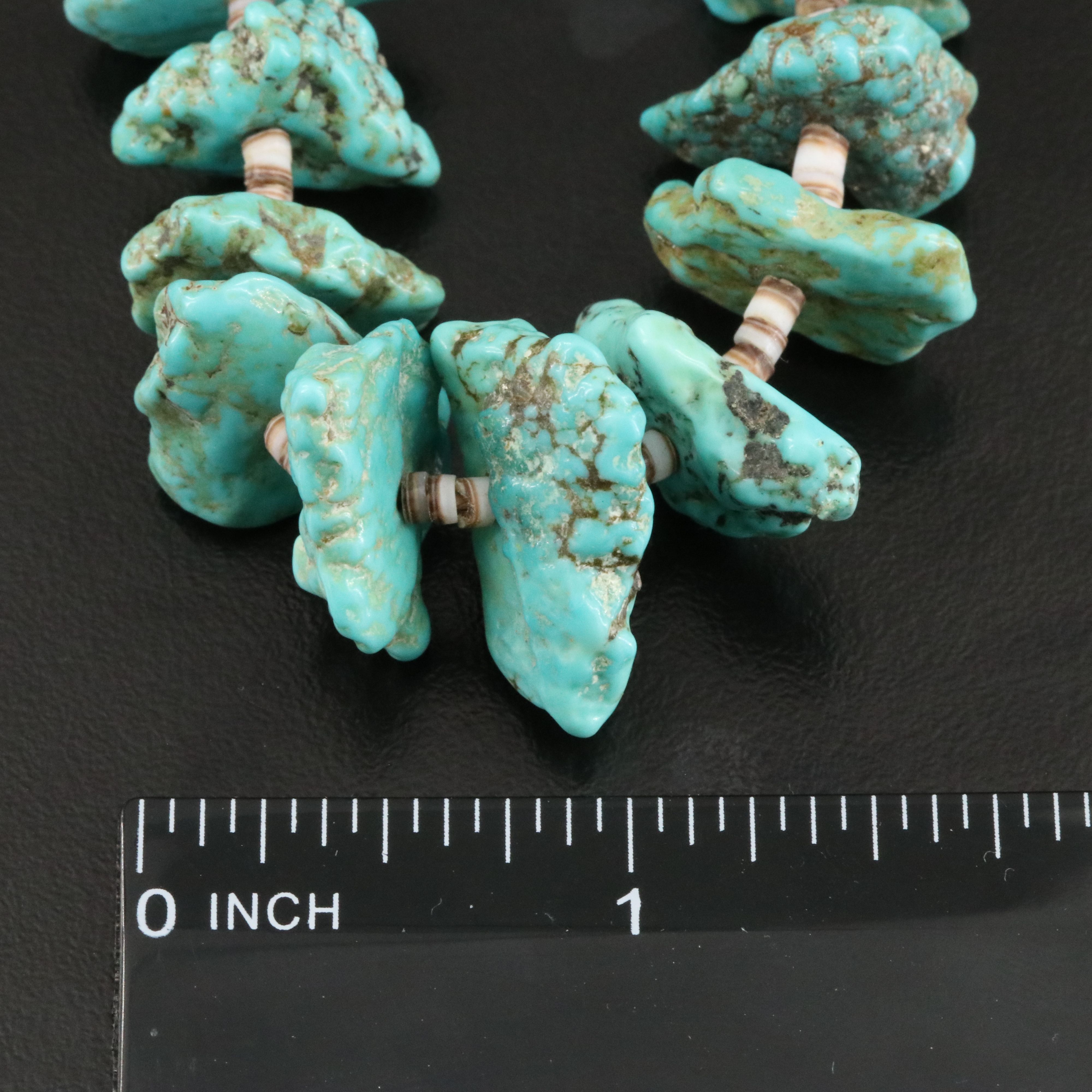 Turquoise and Heishi Necklace