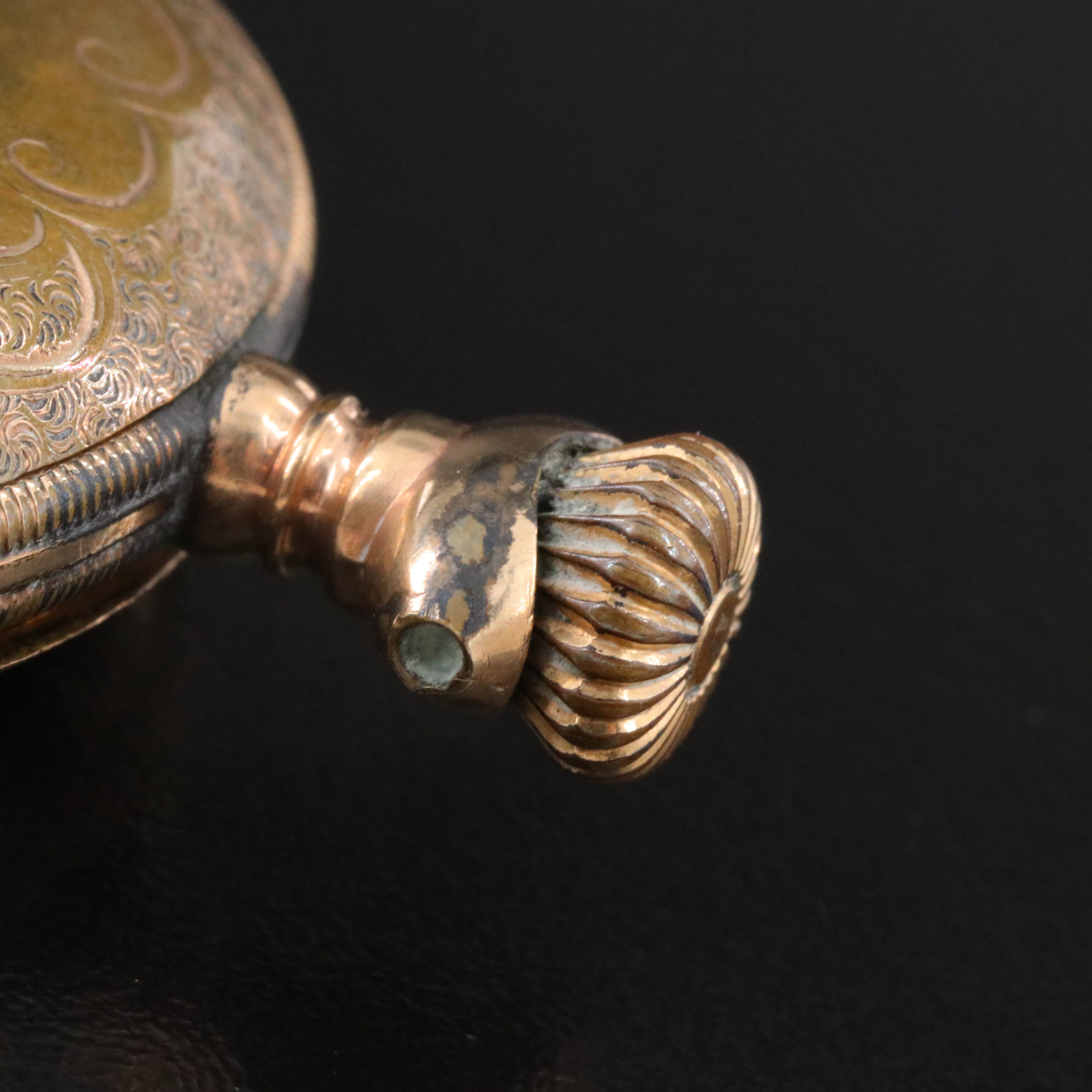 Remington U.S.A. Ornate Scrollwork Pocket Watch