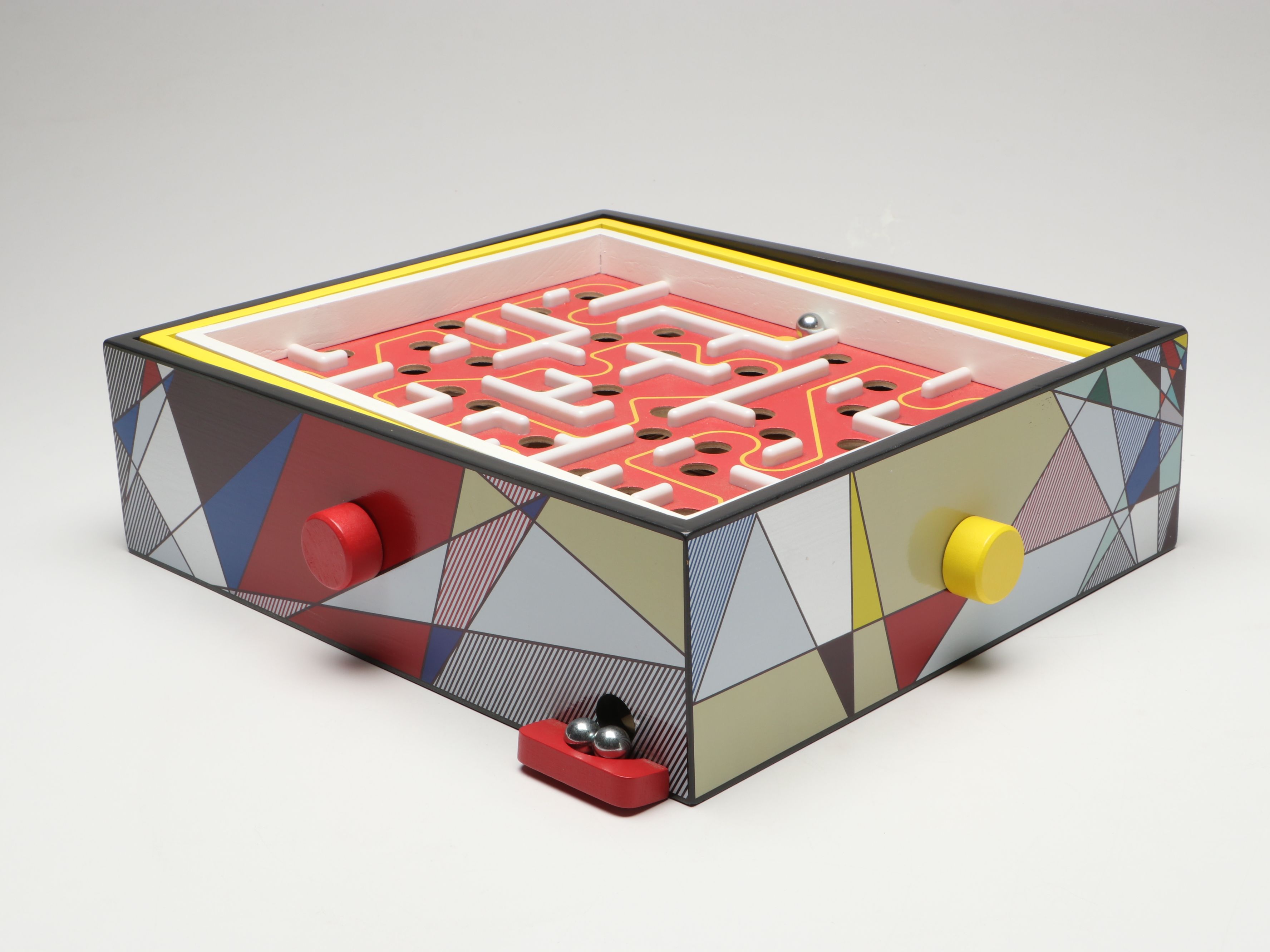 Roy Lichtenstein for Luna Luna Multicolor "Perfect/Imperfect" Ball Maze, 2024