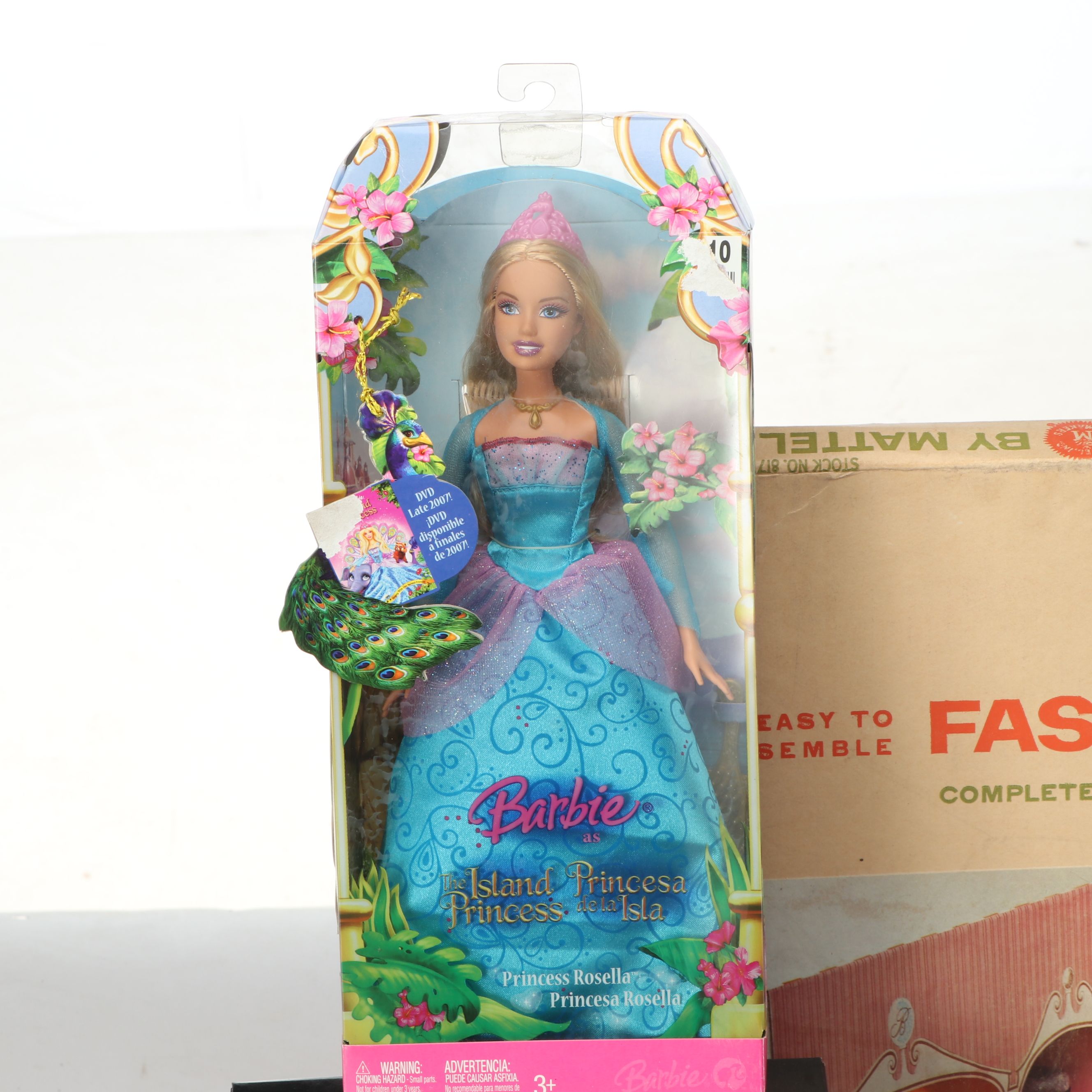 Barbie Ballerina Animated Lamp with Doll Sets and Fashion Shop