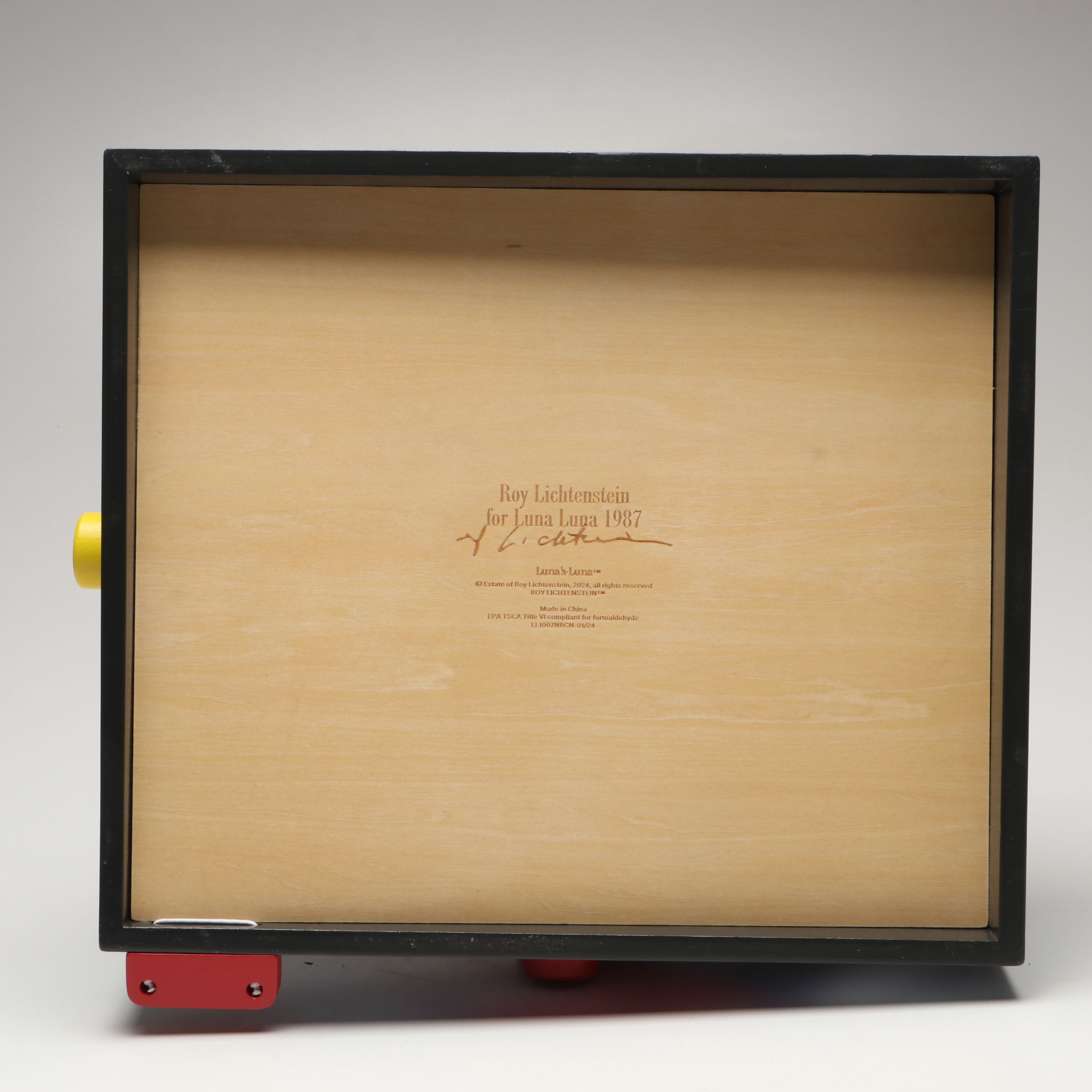 Roy Lichtenstein for Luna Luna Multicolor "Perfect/Imperfect" Ball Maze, 2024