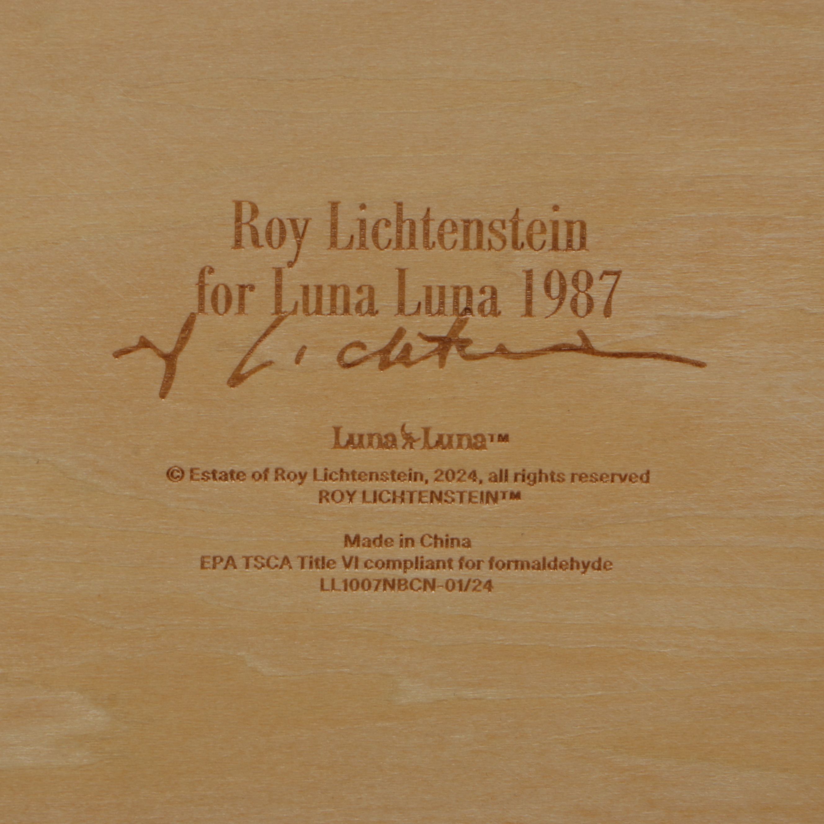 Roy Lichtenstein for Luna Luna Multicolor "Perfect/Imperfect" Ball Maze, 2024