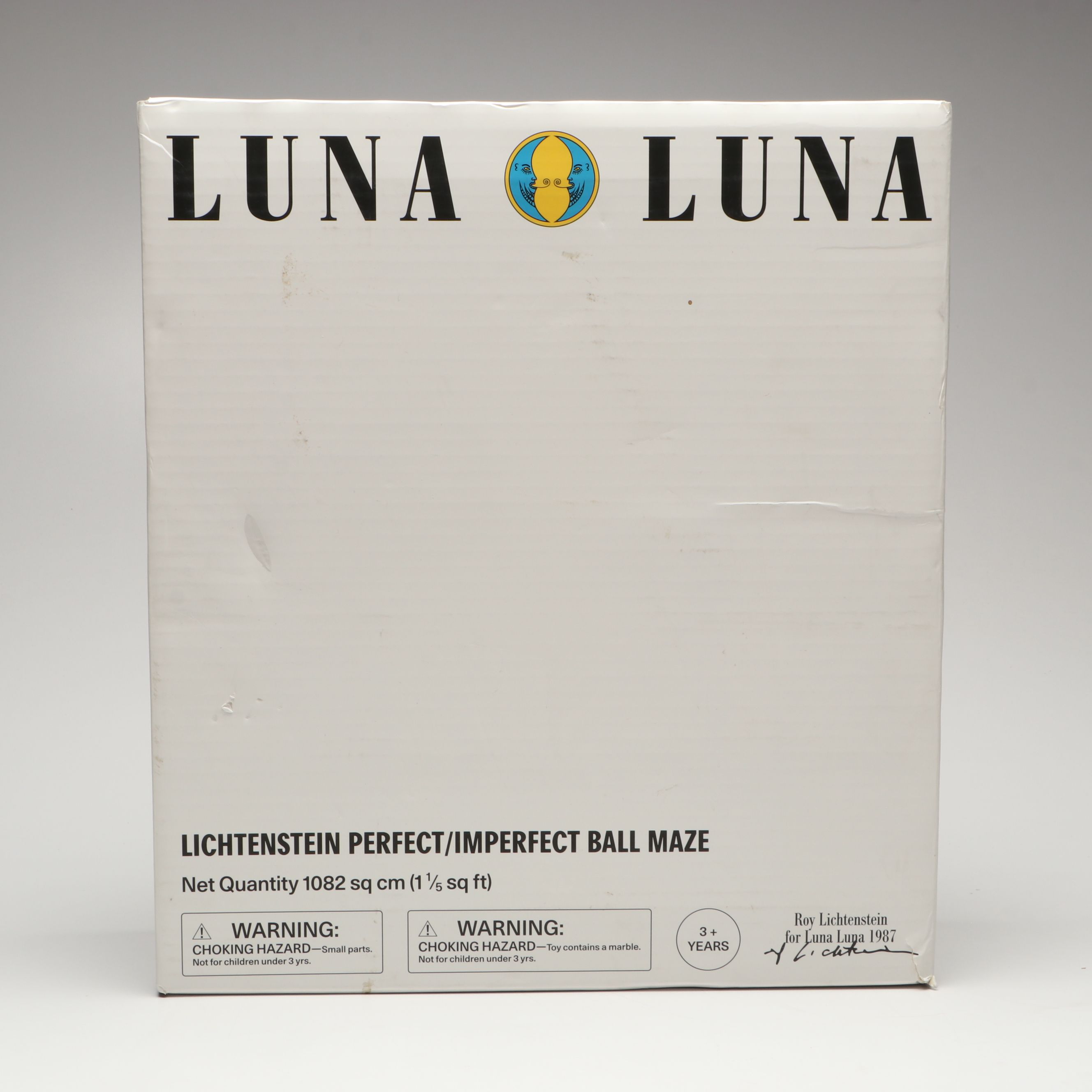 Roy Lichtenstein for Luna Luna Multicolor "Perfect/Imperfect" Ball Maze, 2024
