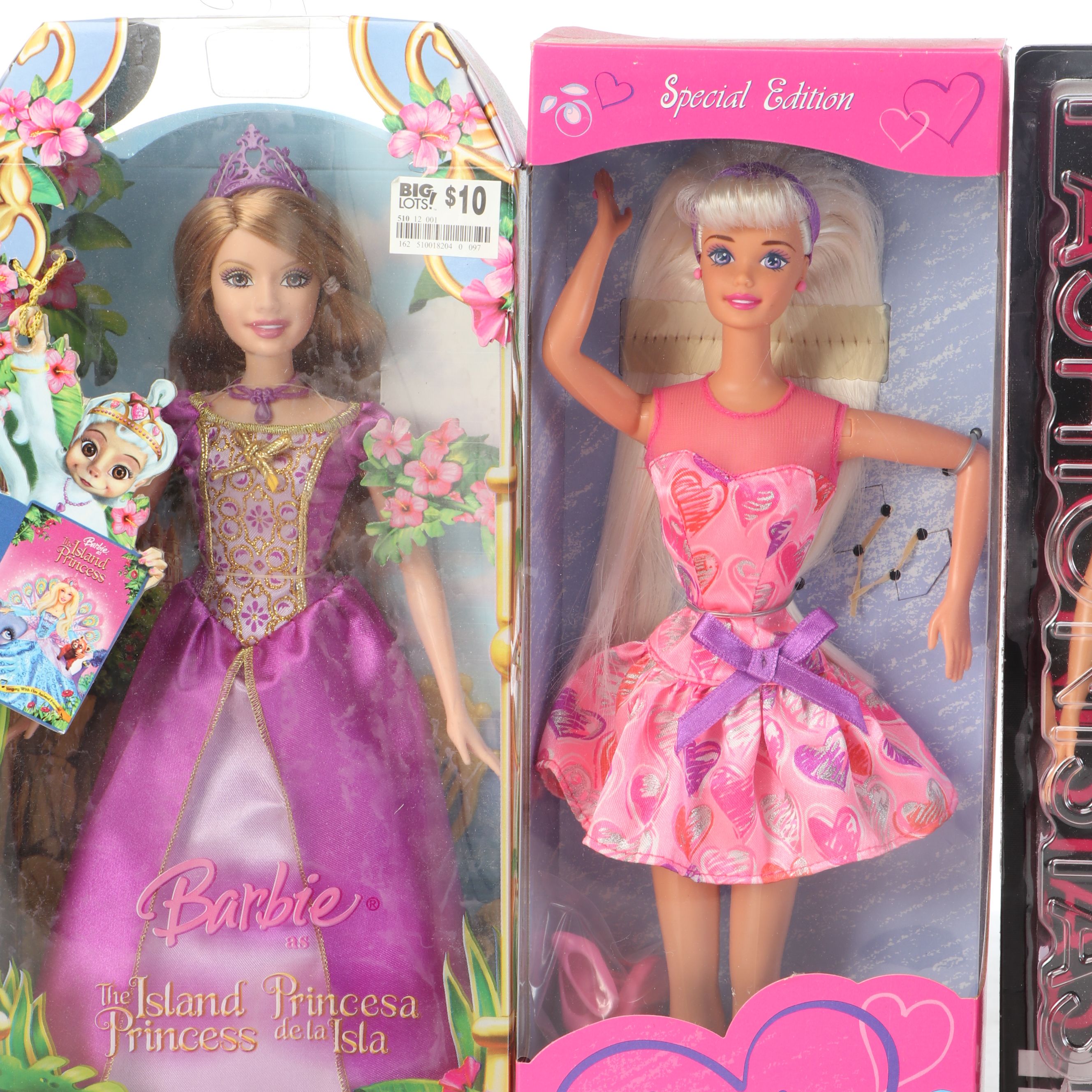 Barbie Ballerina Animated Lamp with Doll Sets and Fashion Shop