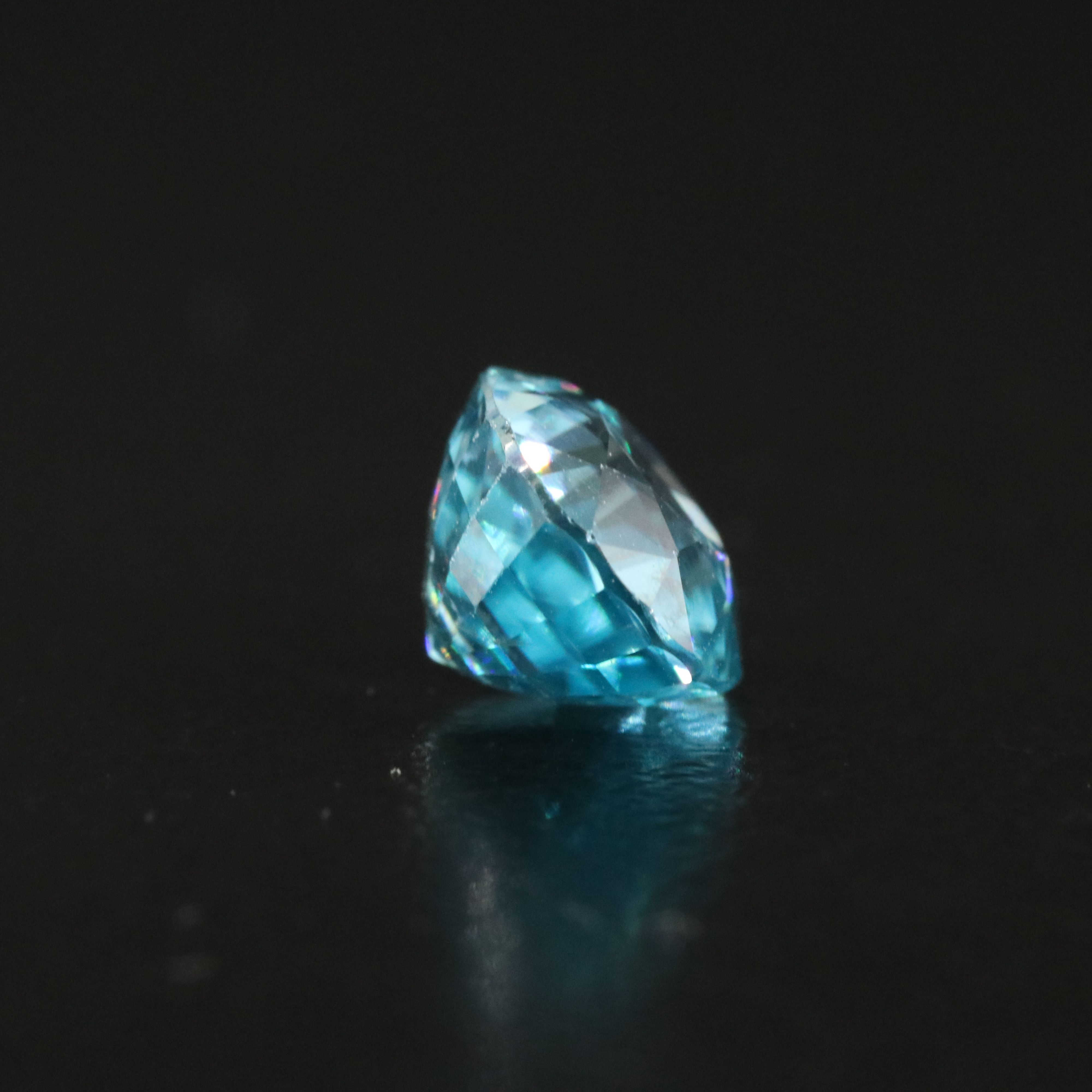 Loose 2.74 CT Blue Zircon