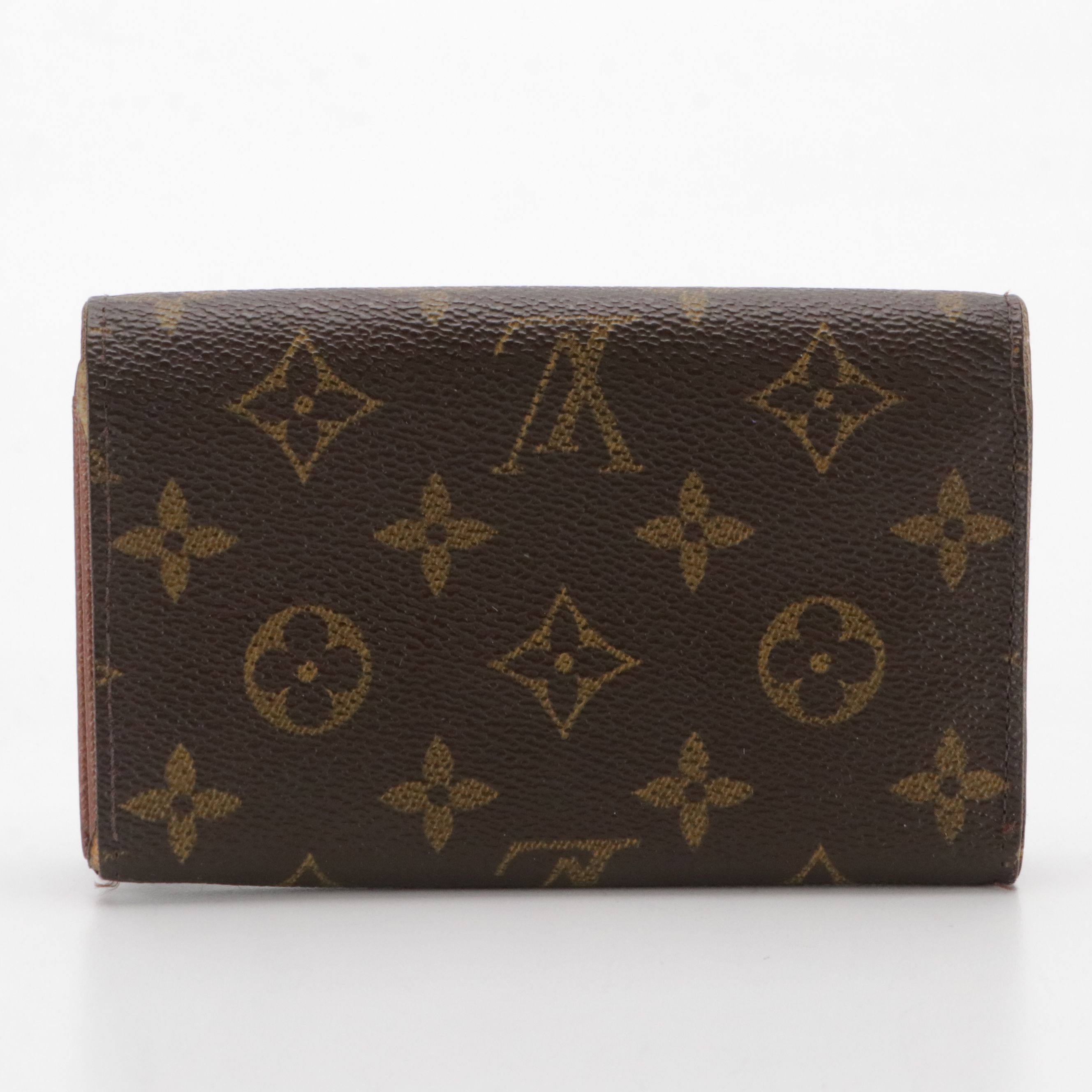 Louis Vuitton Porte-Monnaie Billets Trésor Wallet in Monogram Canvas & Leather