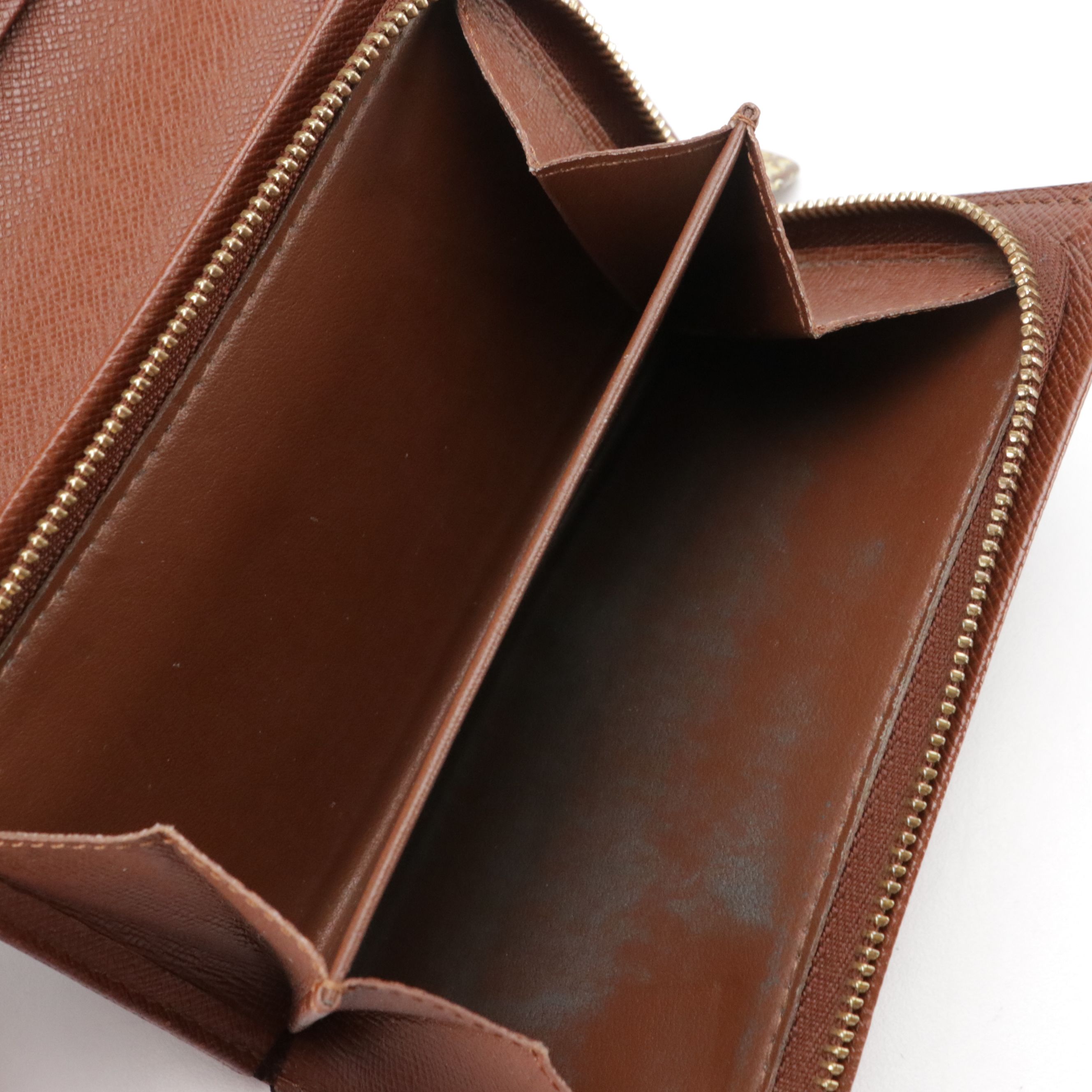 Louis Vuitton Porte-Monnaie Billets Trésor Wallet in Monogram Canvas & Leather