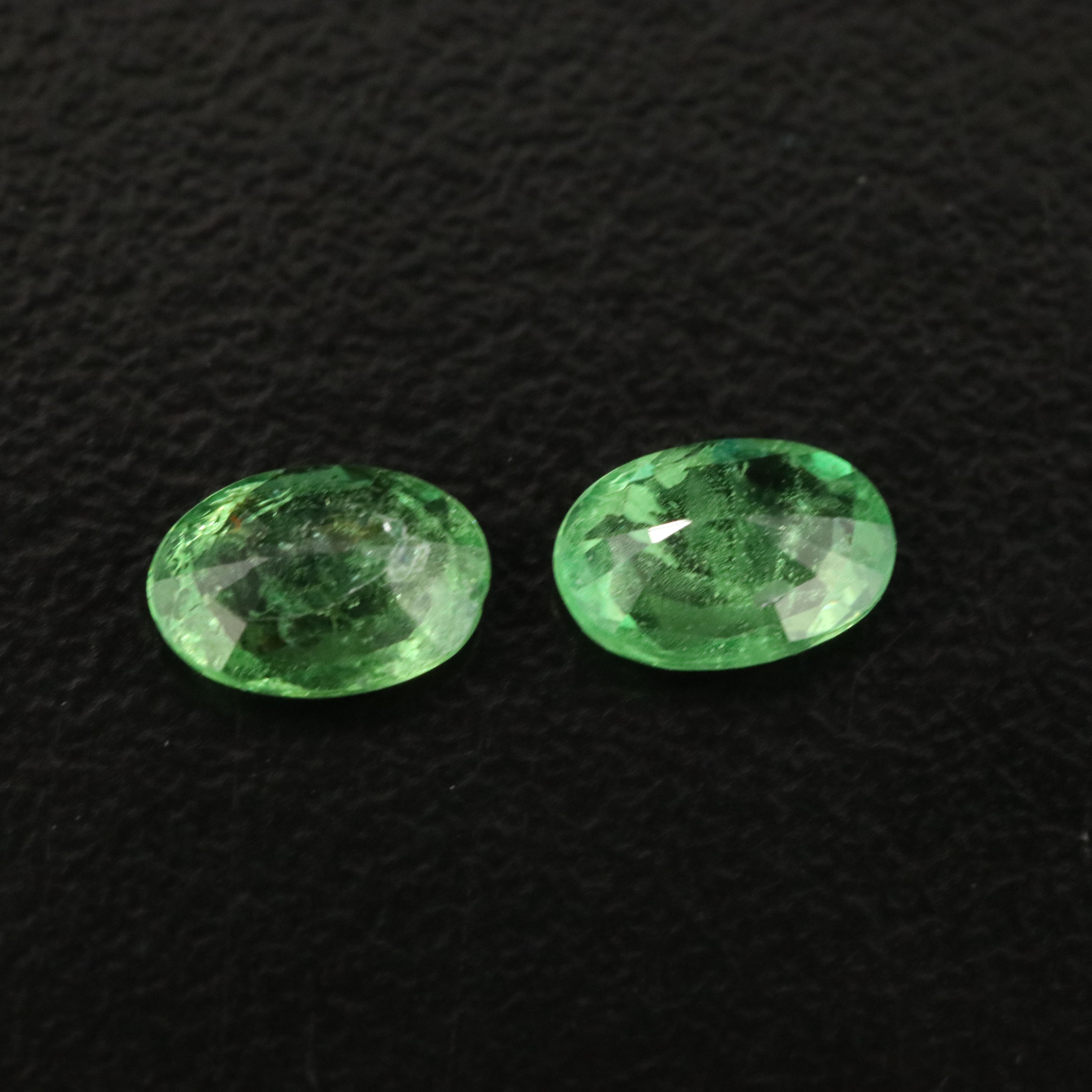 Loose 1.27 CTW Tsavorite Pair