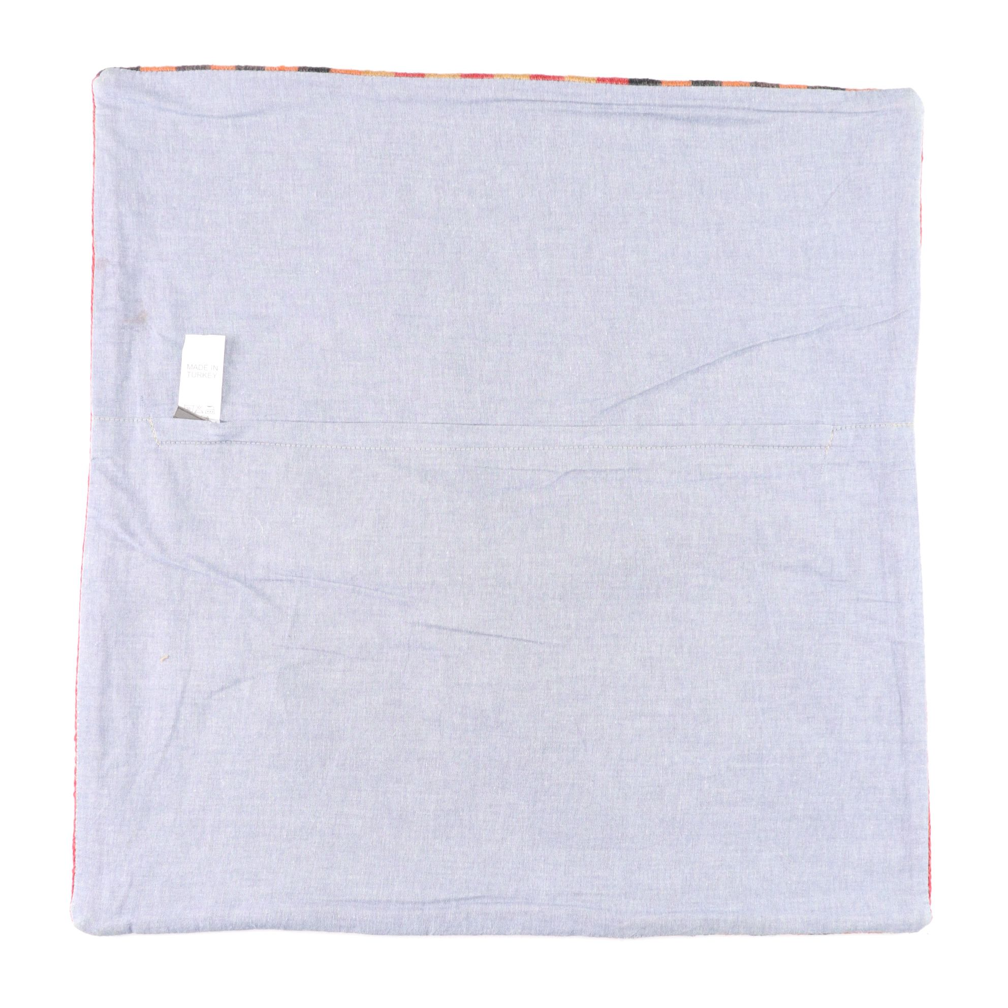 Hand-Pieced Kilim Rug Remnant Pillow Covers