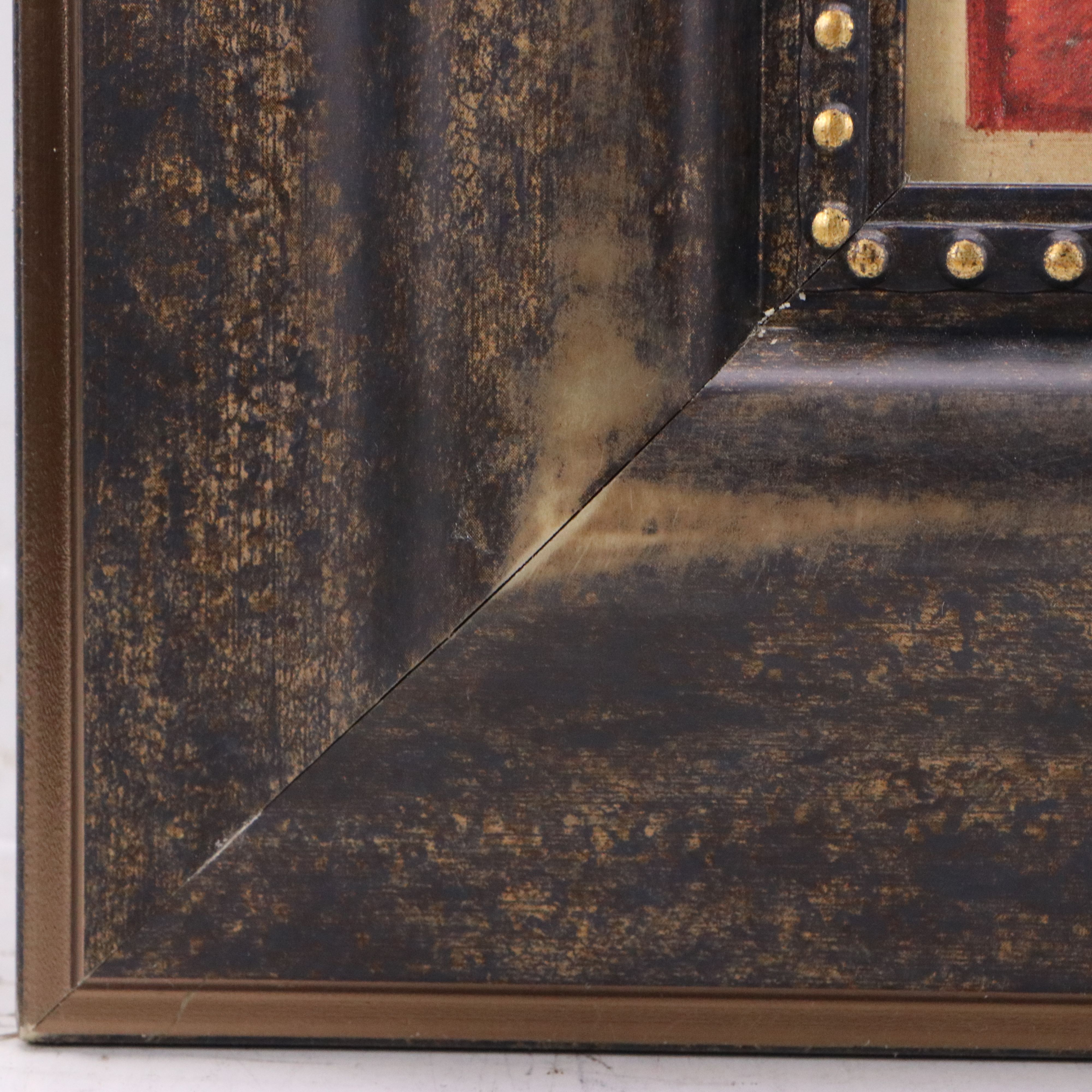 After Fabrice de Villeneuve Offset Lithograph "Weekend in Paris," Late 20th C.