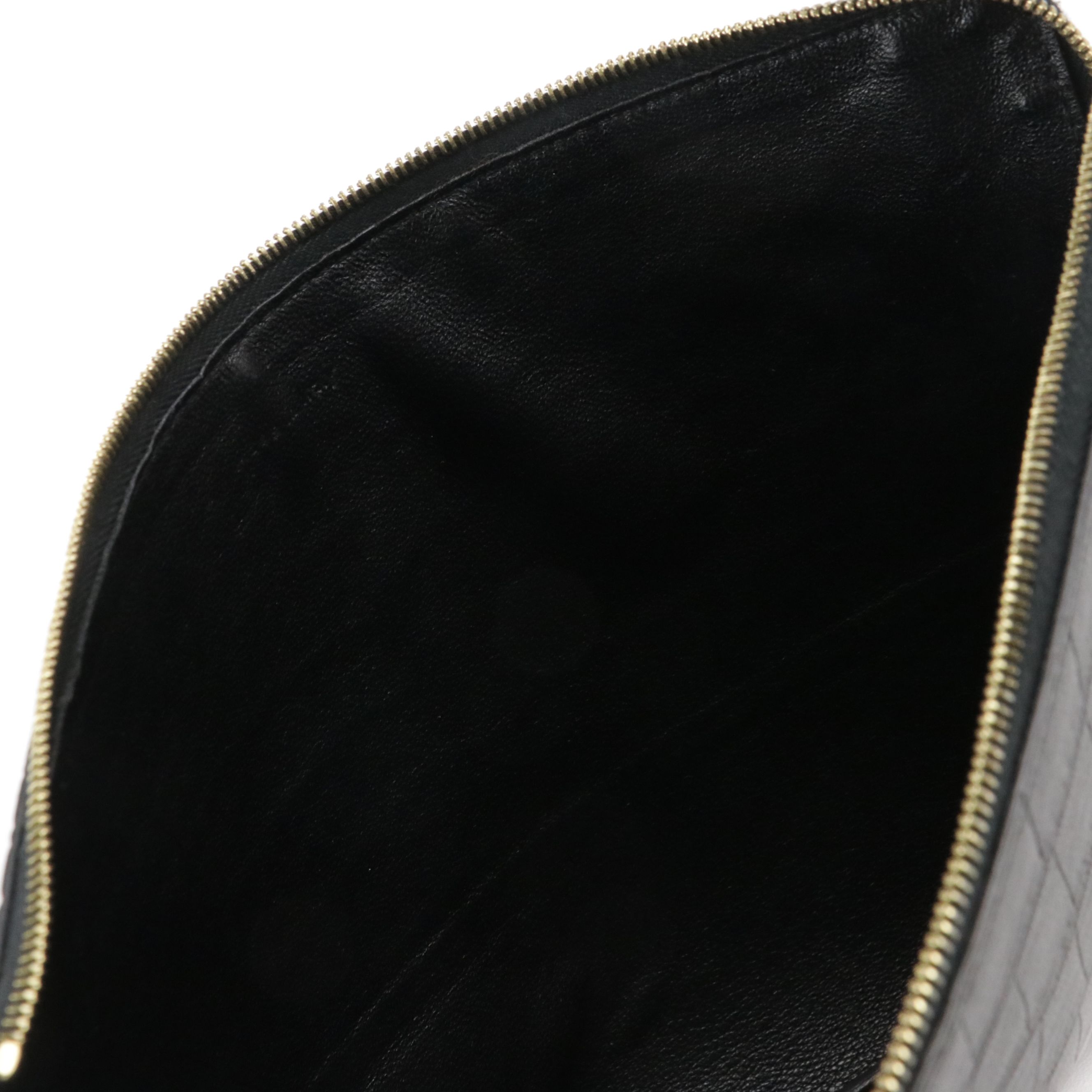 Celine Clutch Pouch in Lambskin Leather with Box