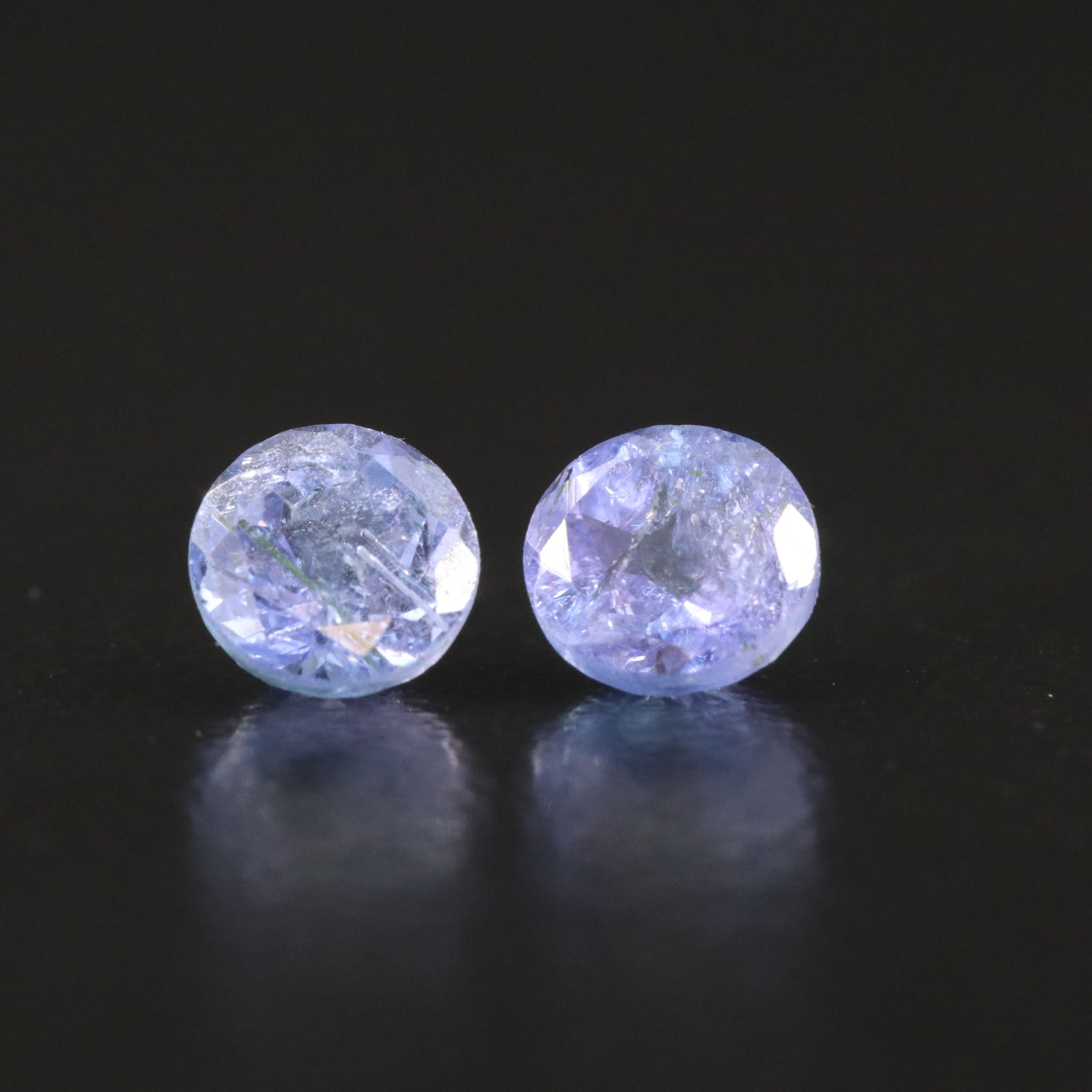 Loose 1.32 CTW Matched Pair of Tanzanites