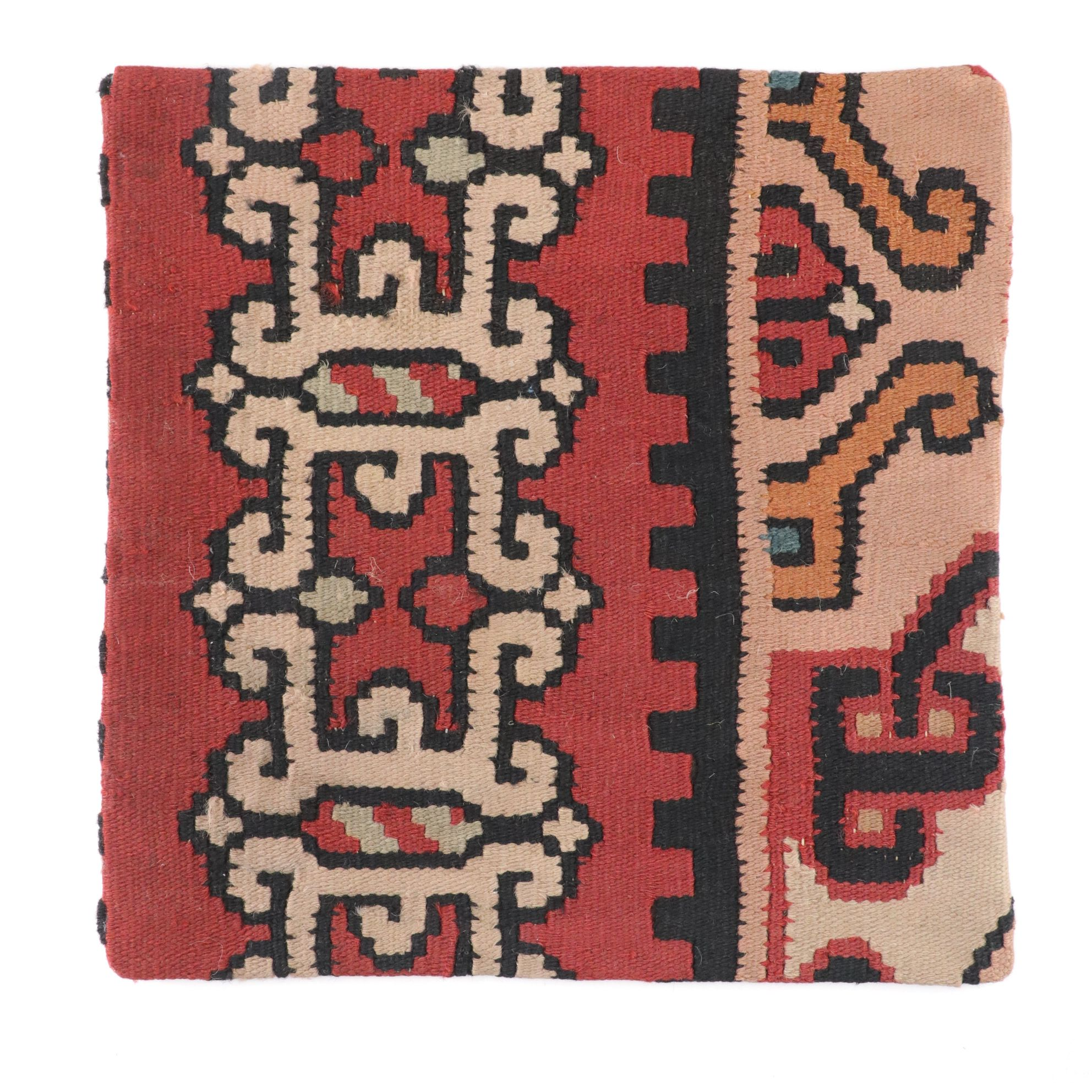 Hand-Pieced Kilim Rug Remnant Pillow Covers