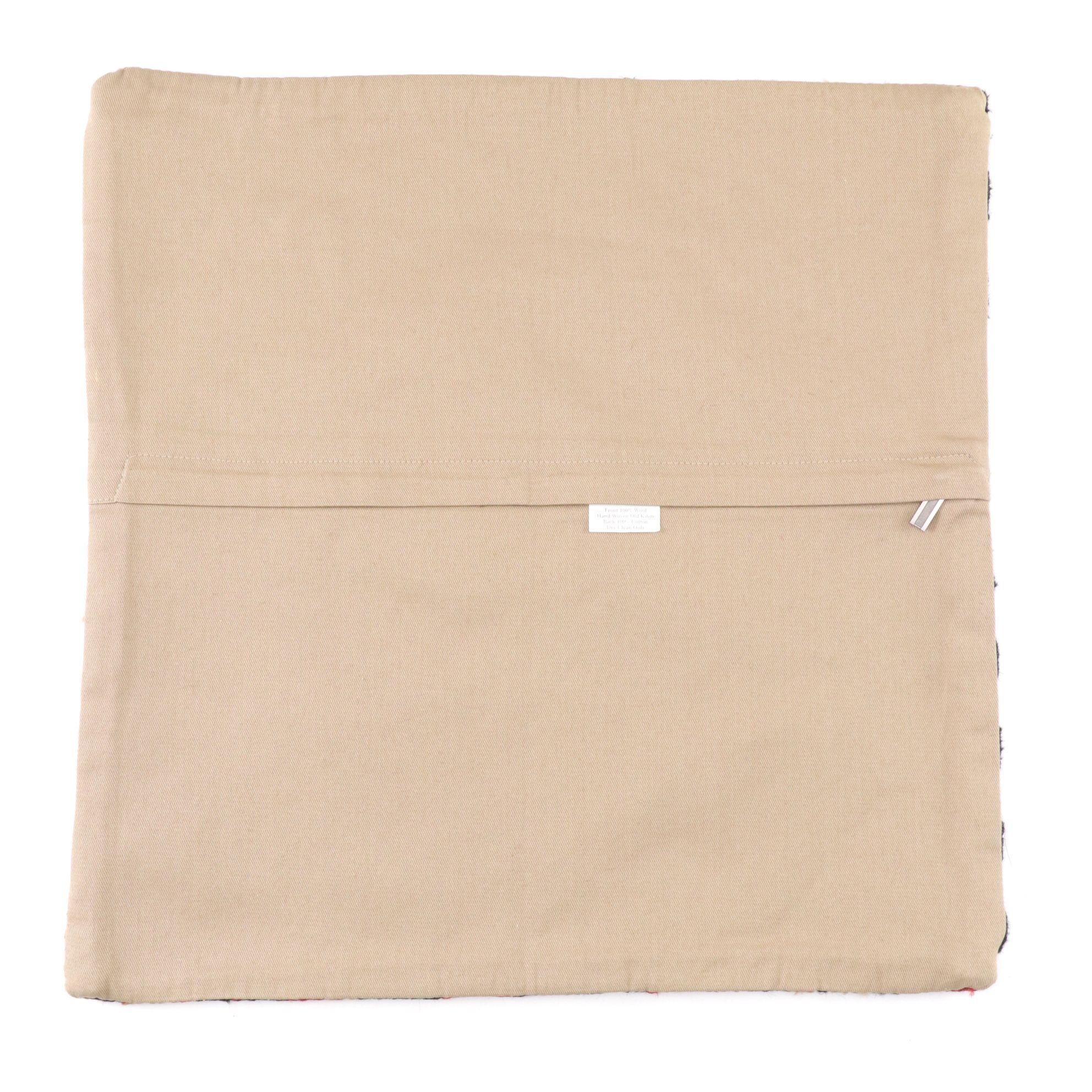 Hand-Pieced Kilim Rug Remnant Pillow Covers