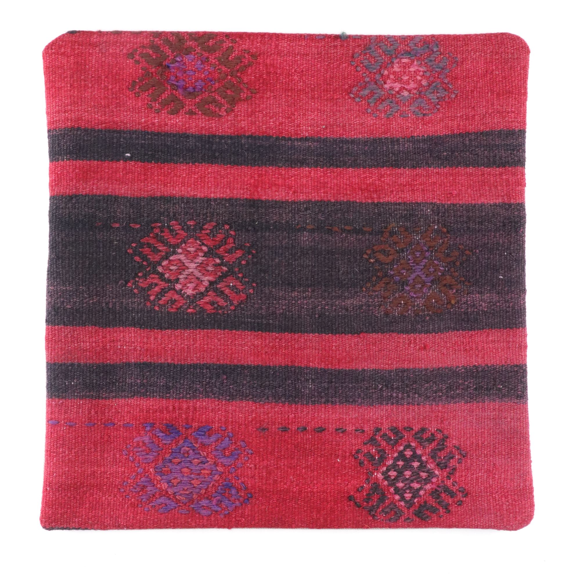 Hand-Pieced Kilim Rug Remnant Pillow Covers