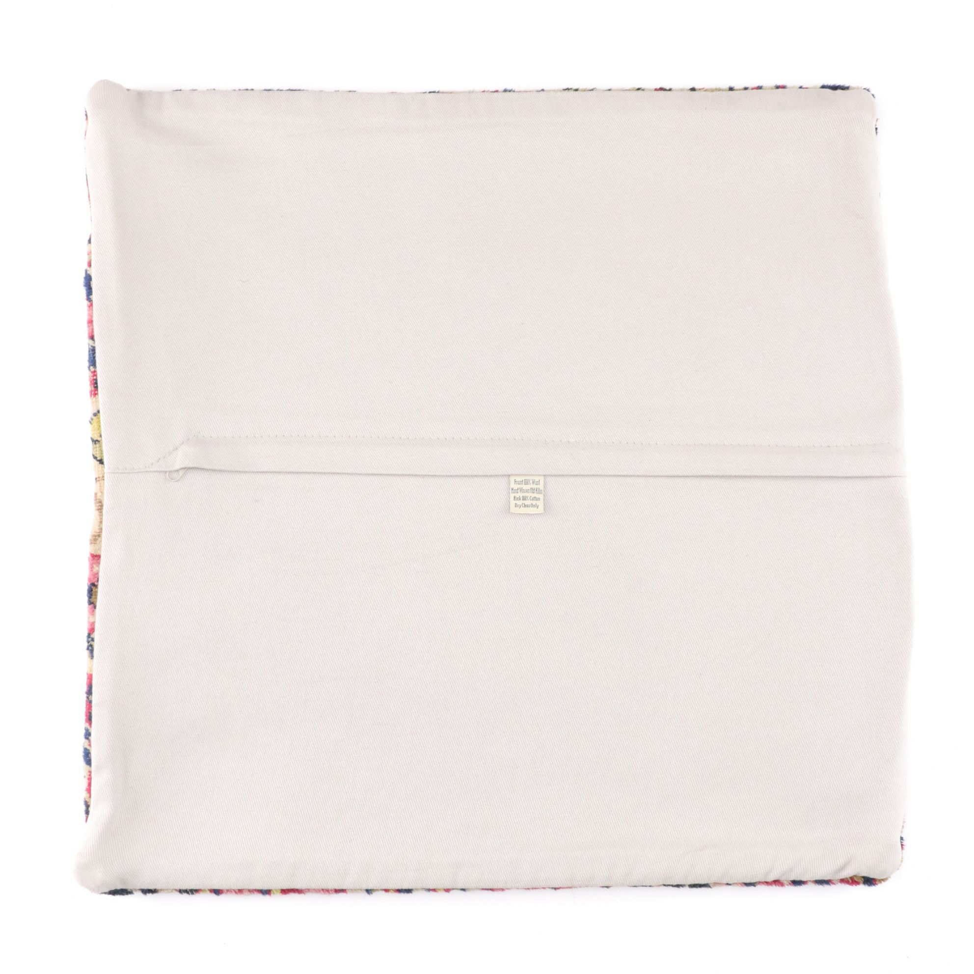 Hand-Pieced Kilim Rug Remnant Pillow Covers