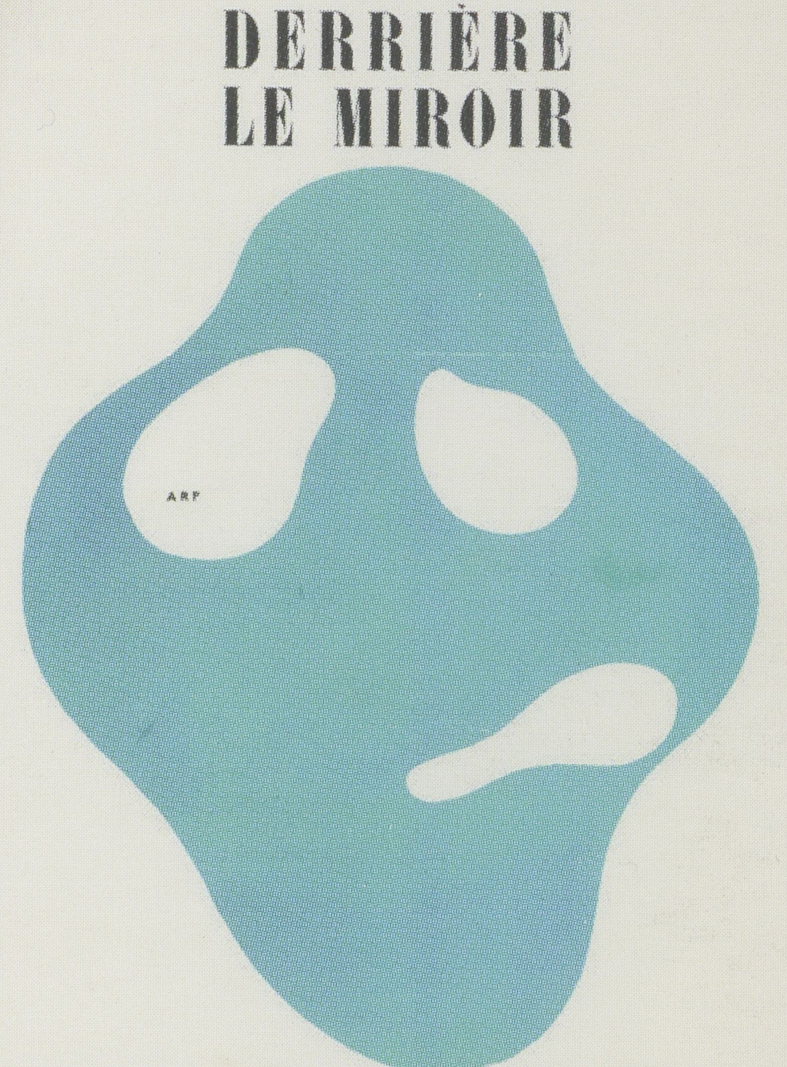 Giclée after Jean Hans Arp Exhibition Poster for "Derrière le Miroir"