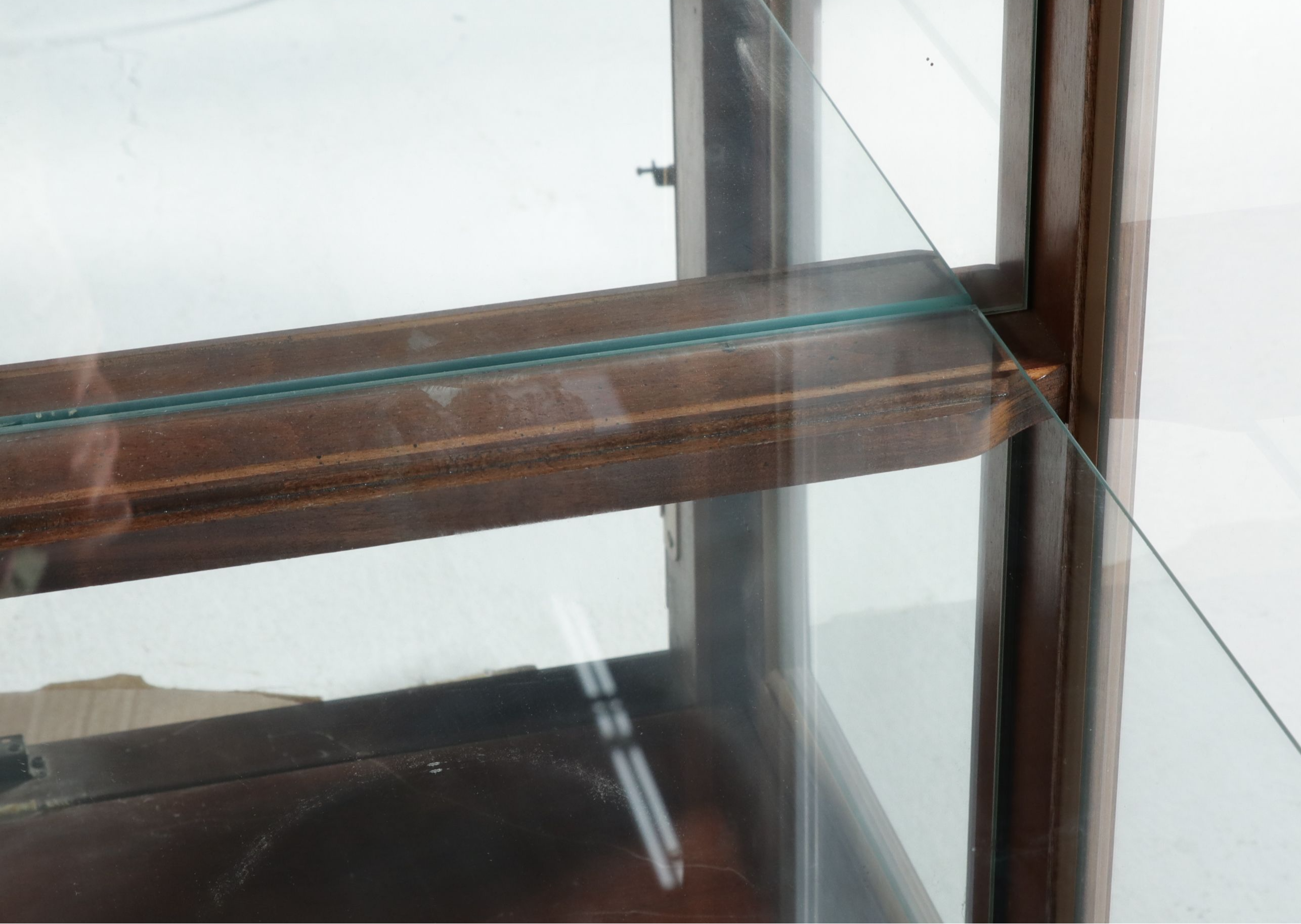 Chippendale Style Mahogany Breakfront China Cabinet