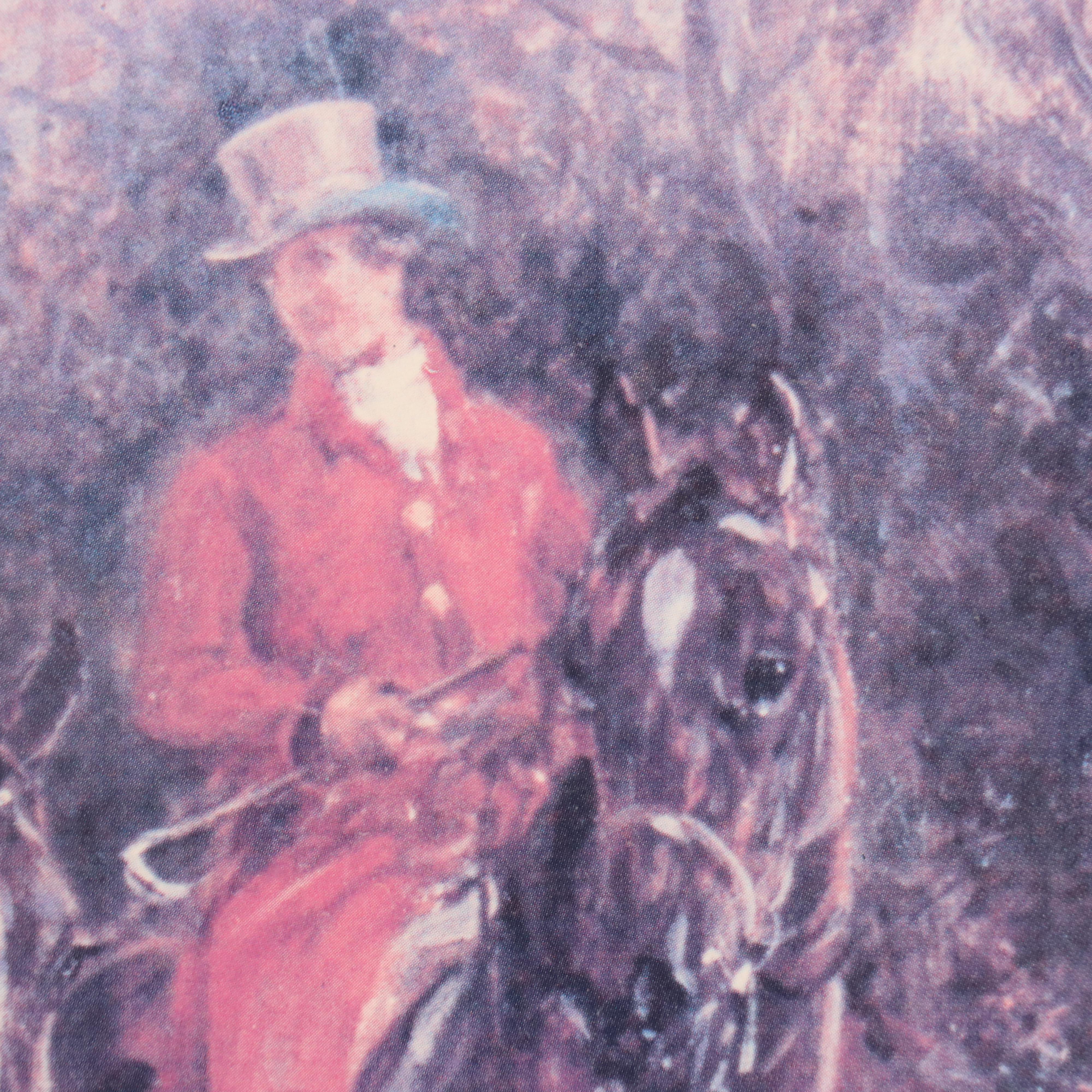 Hand-Colored Lithograph After Frederick Bromley "The Bury Hunt"