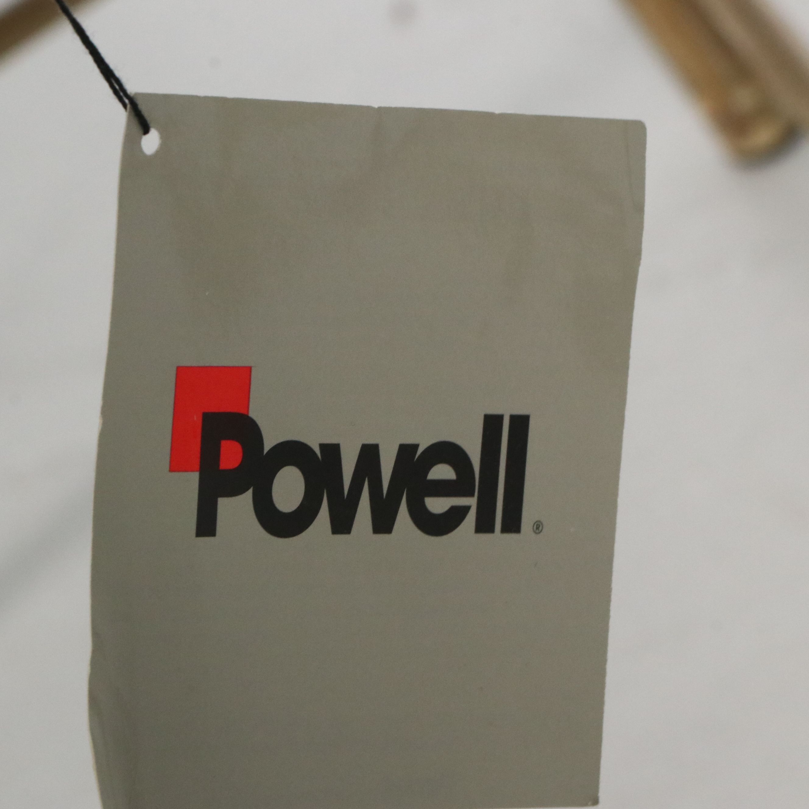 Powell Furniture Tropical Style Wrought Iron Vanity and Stool, 21st Century