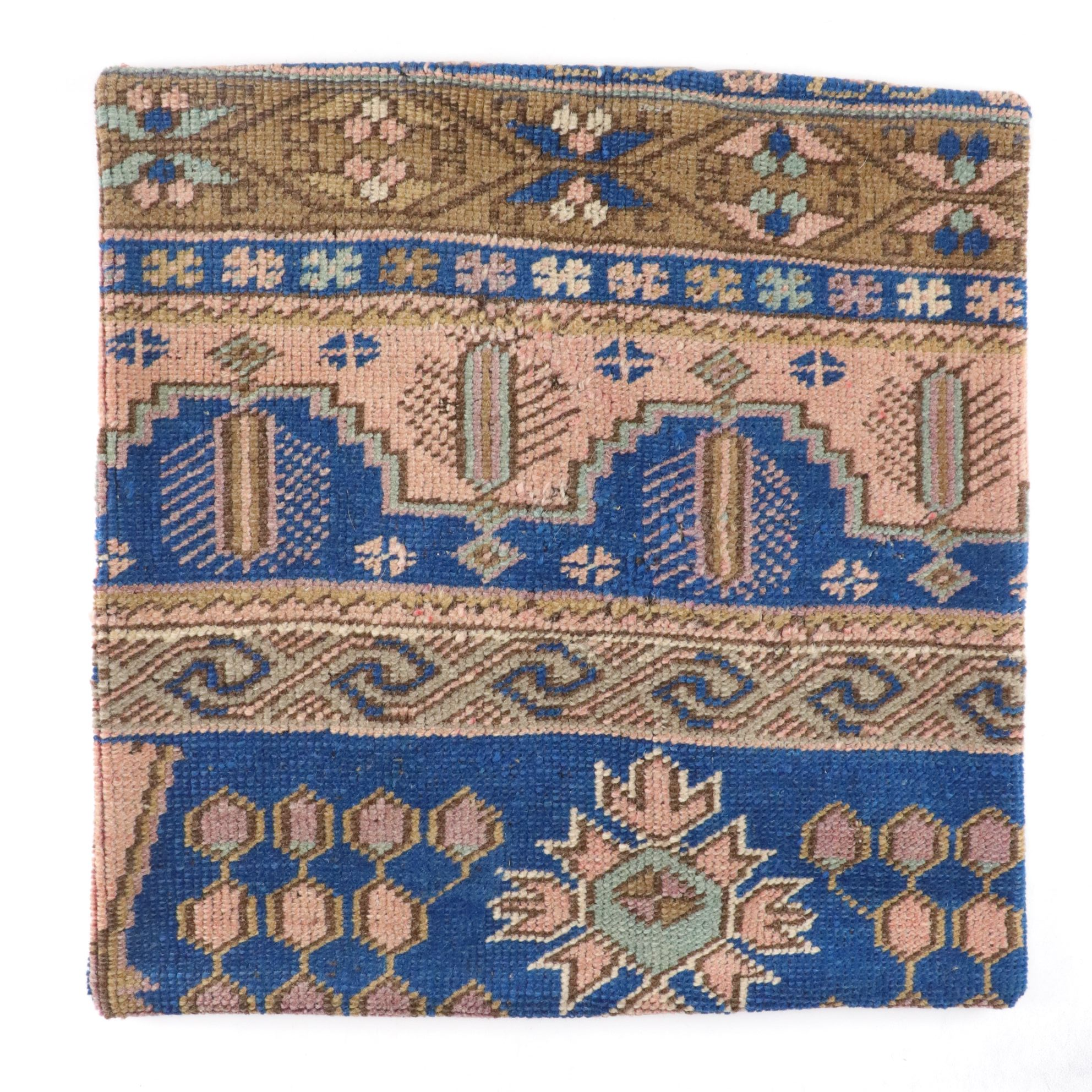 Hand-Pieced Kilim Rug Remnant Pillow Covers