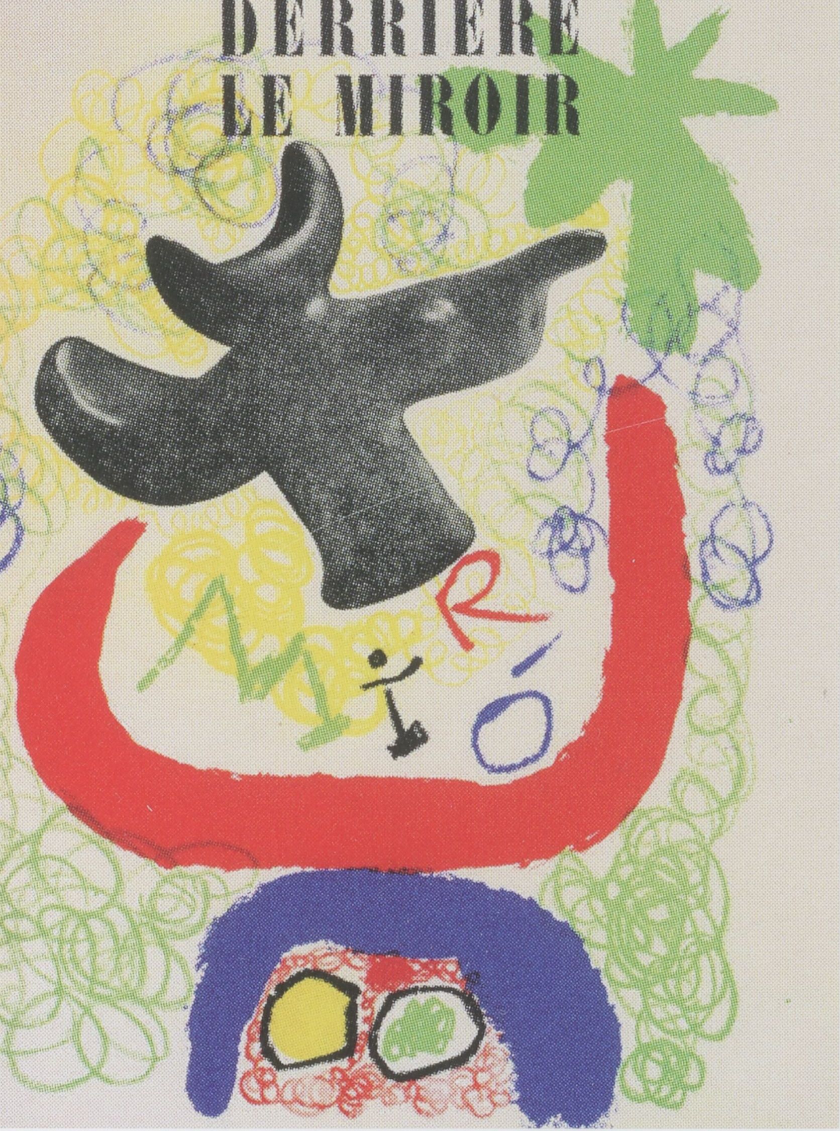 Giclée after Joan Miró Cover for "Derrière le Miroir" No. 29-30