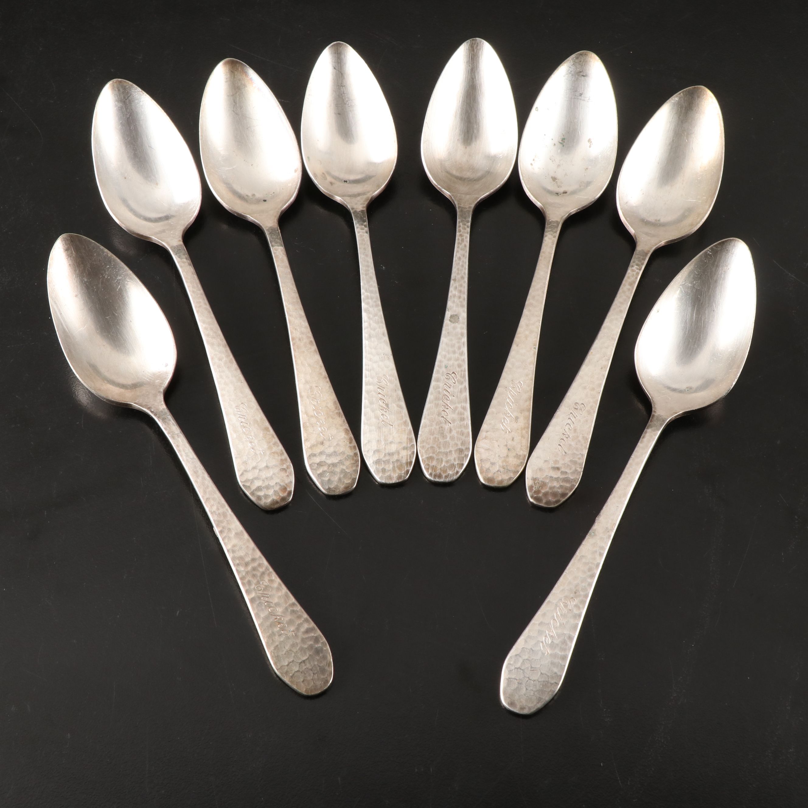 Oneida "Lady Hamilton" with Other Silver Plate Utensils and Serving Pieces