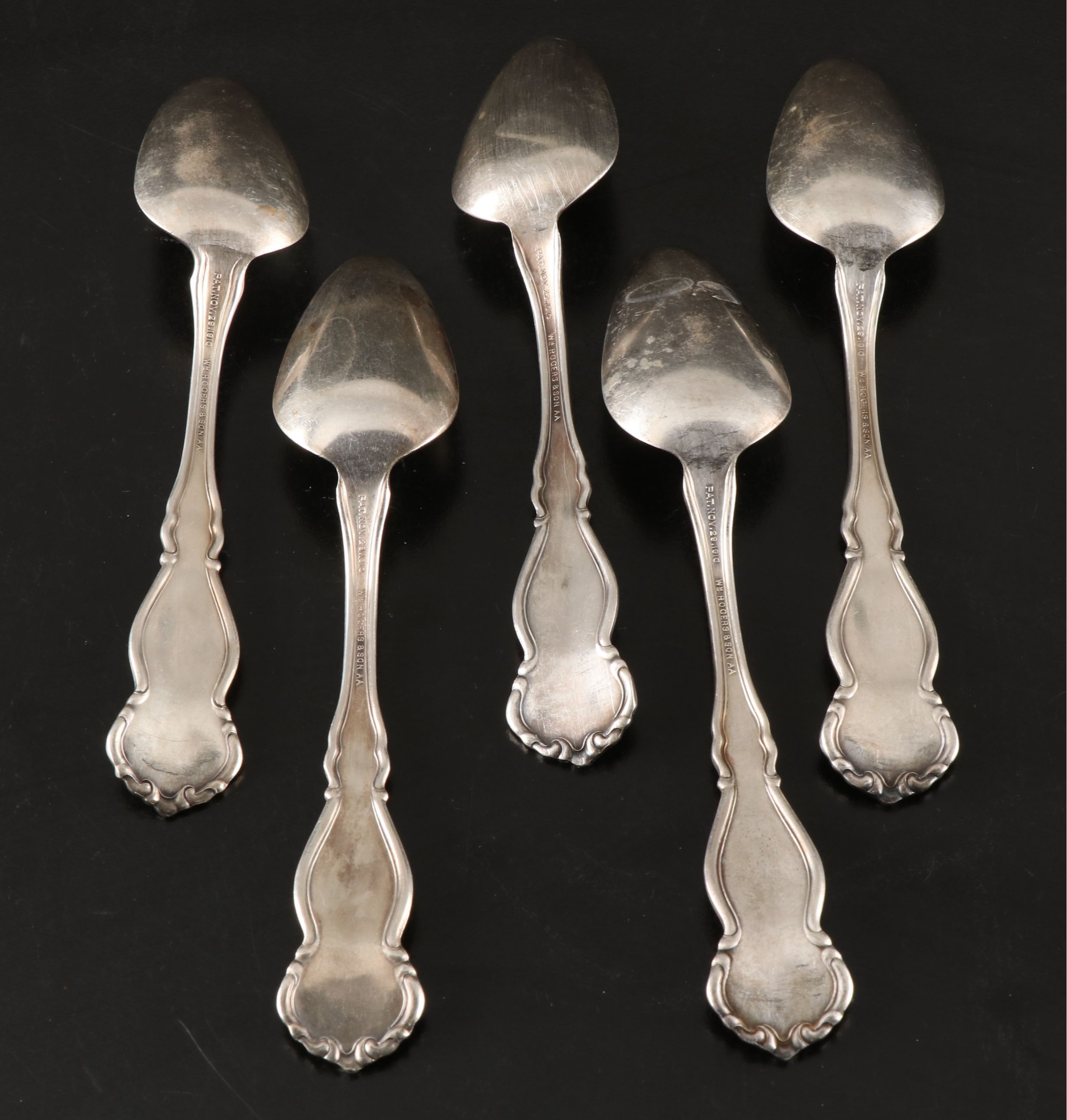 Oneida "Lady Hamilton" with Other Silver Plate Utensils and Serving Pieces