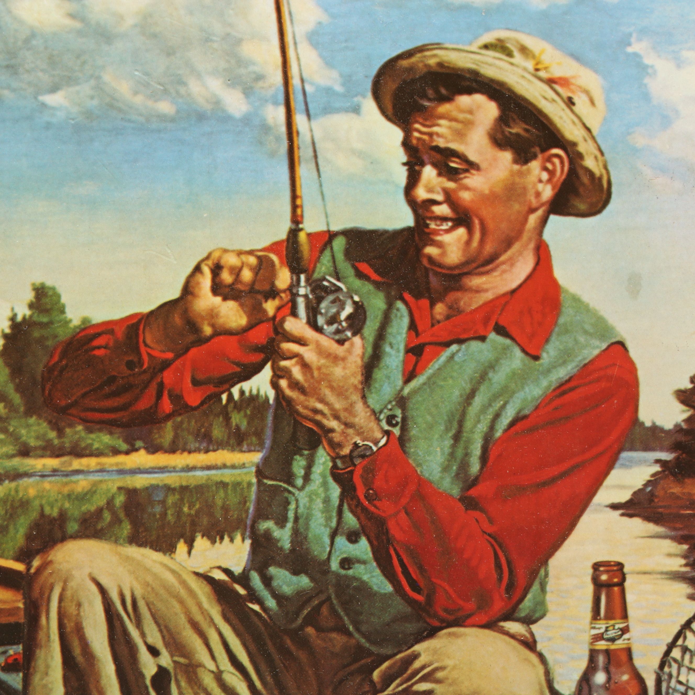 J.F. Kernan Falstaff Beer, Pabst Blue Ribbon and Sterling Breweriana Signs