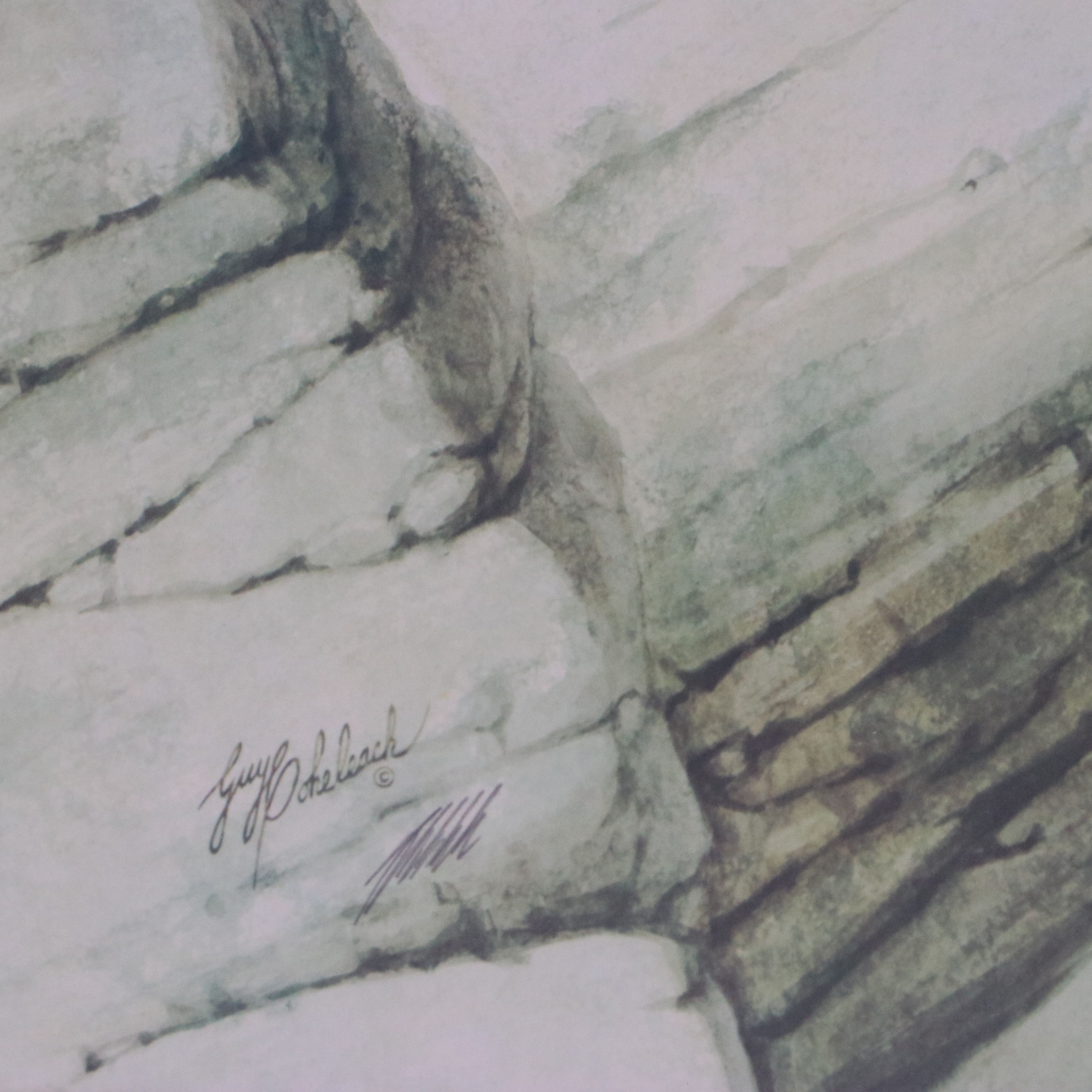 Guy Coheleach Offset Lithograph "Golden Eagle"