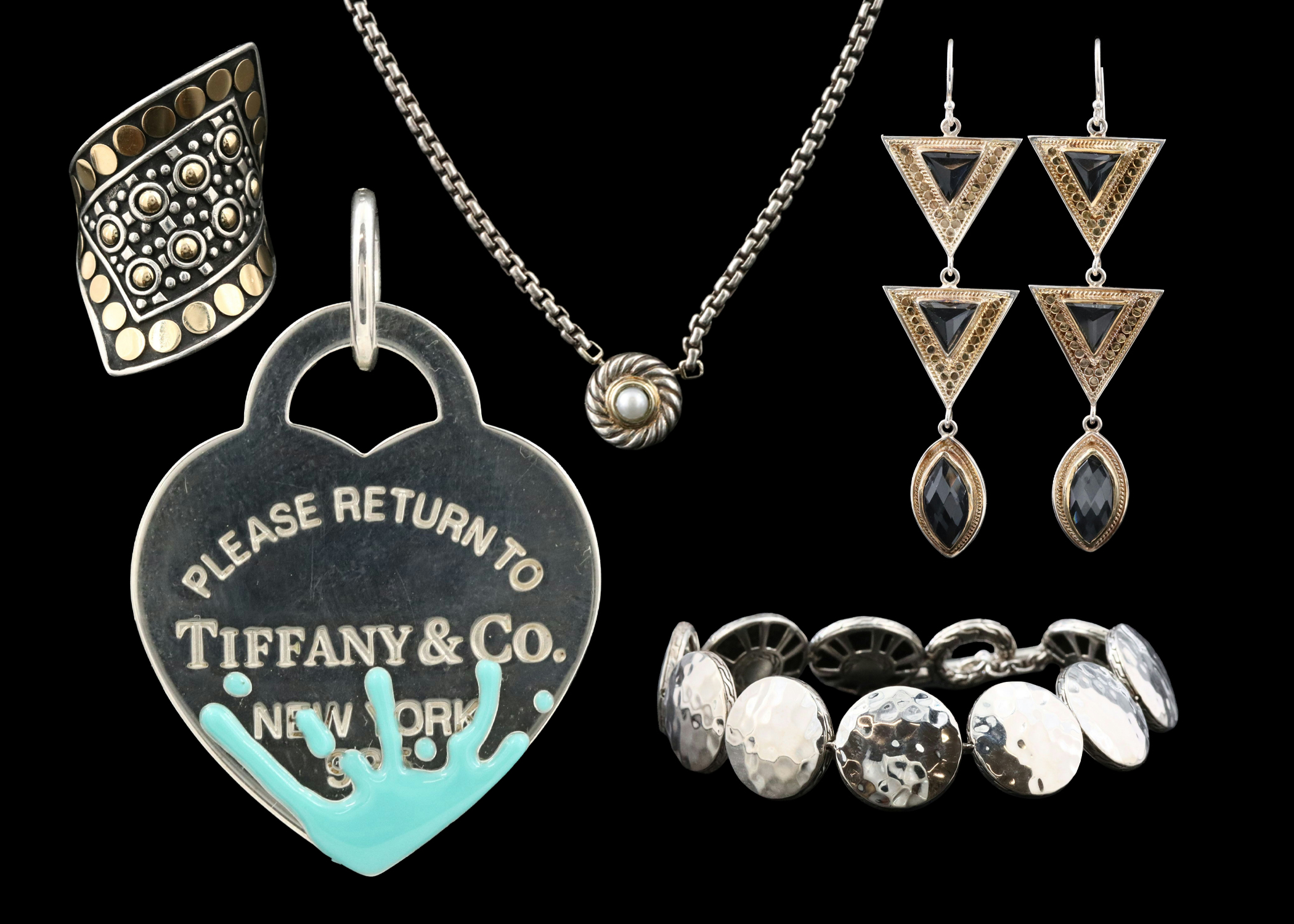 David Yurman, Tiffany & Co., John Hardy and More Sterling & Fine Jewelry