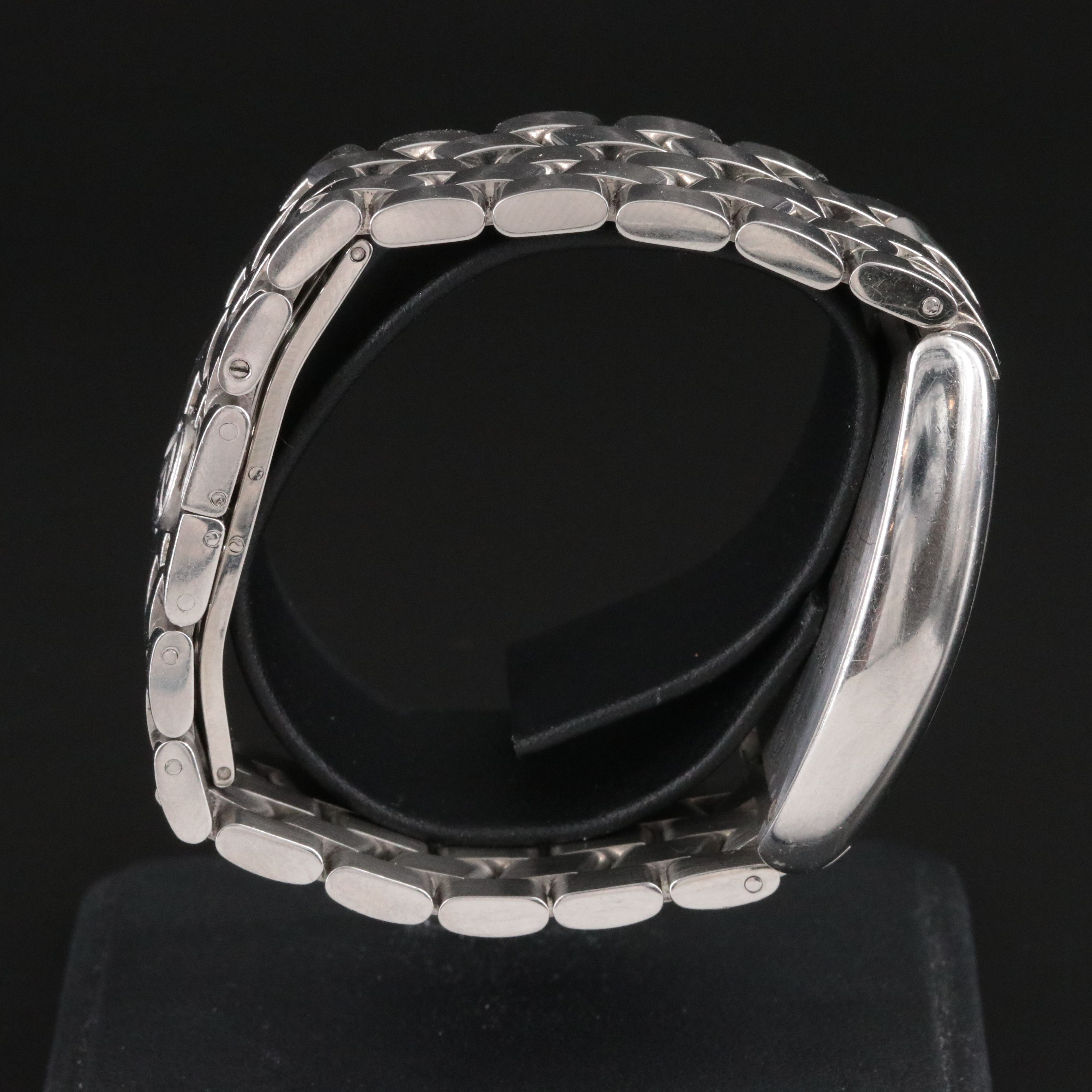 Franck Muller Cintree Curvex Stainless Steel Quartz Watch Ref#7502 QZ