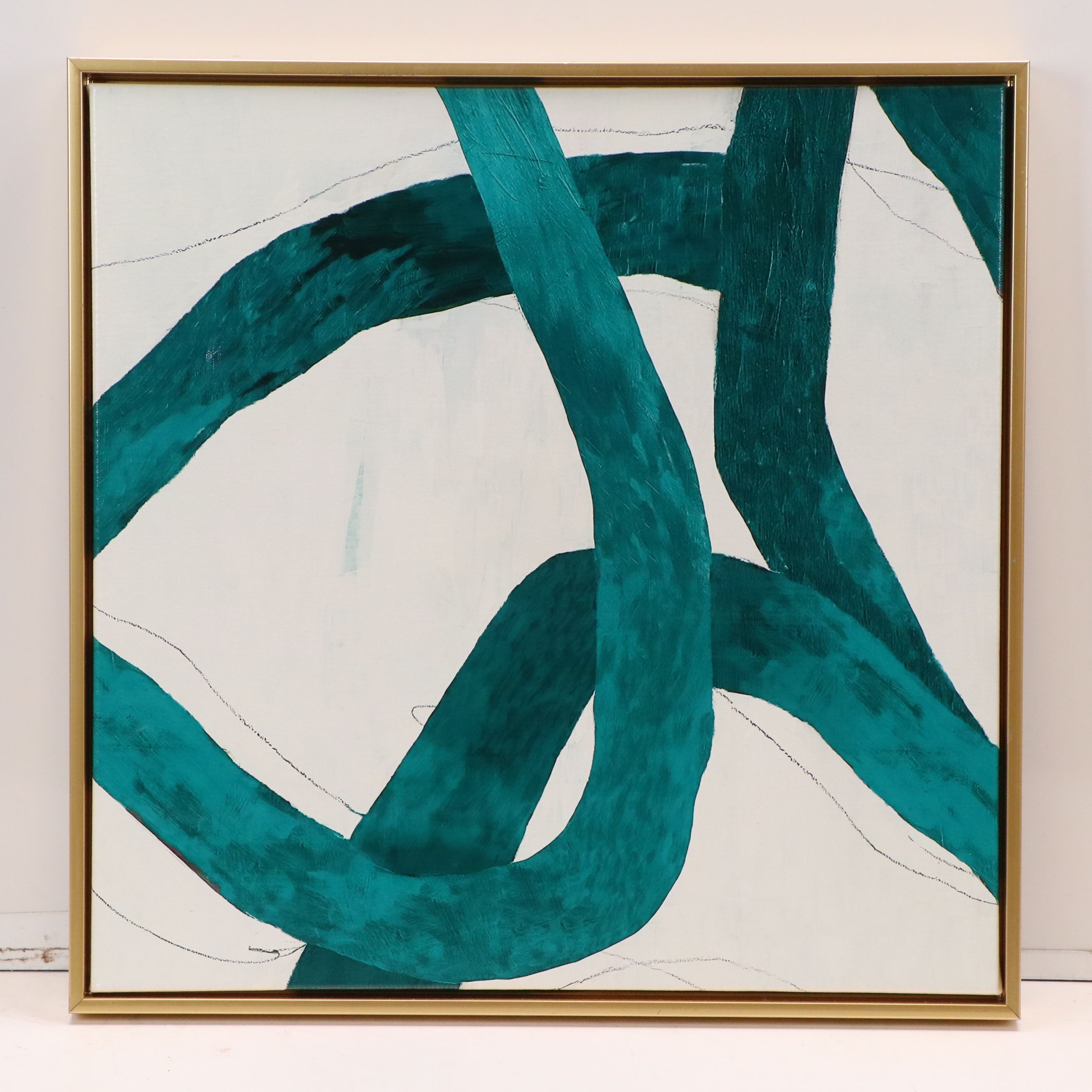 Meandering Lines Giclée Diptych