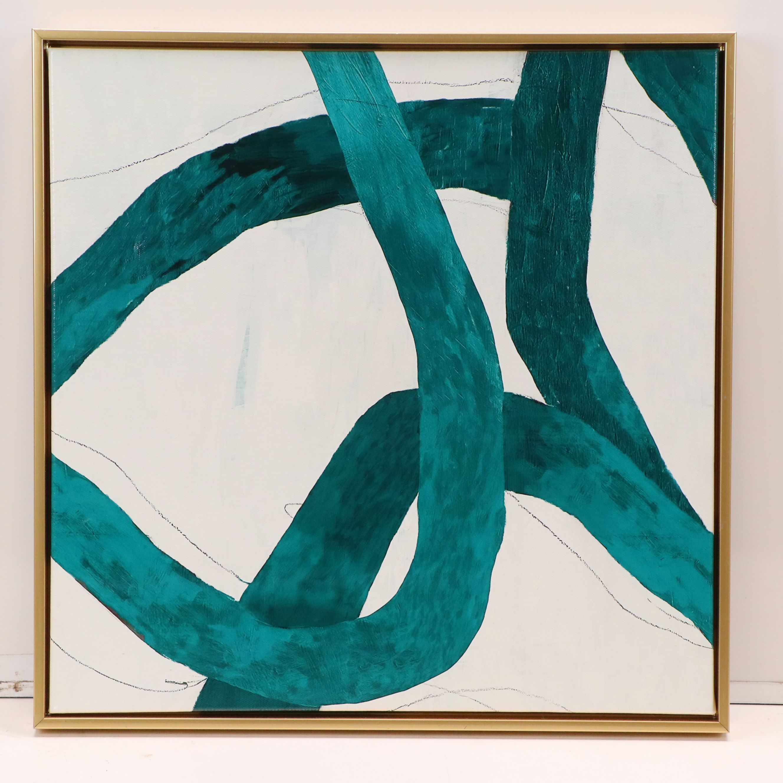 Meandering Lines Giclée Diptych