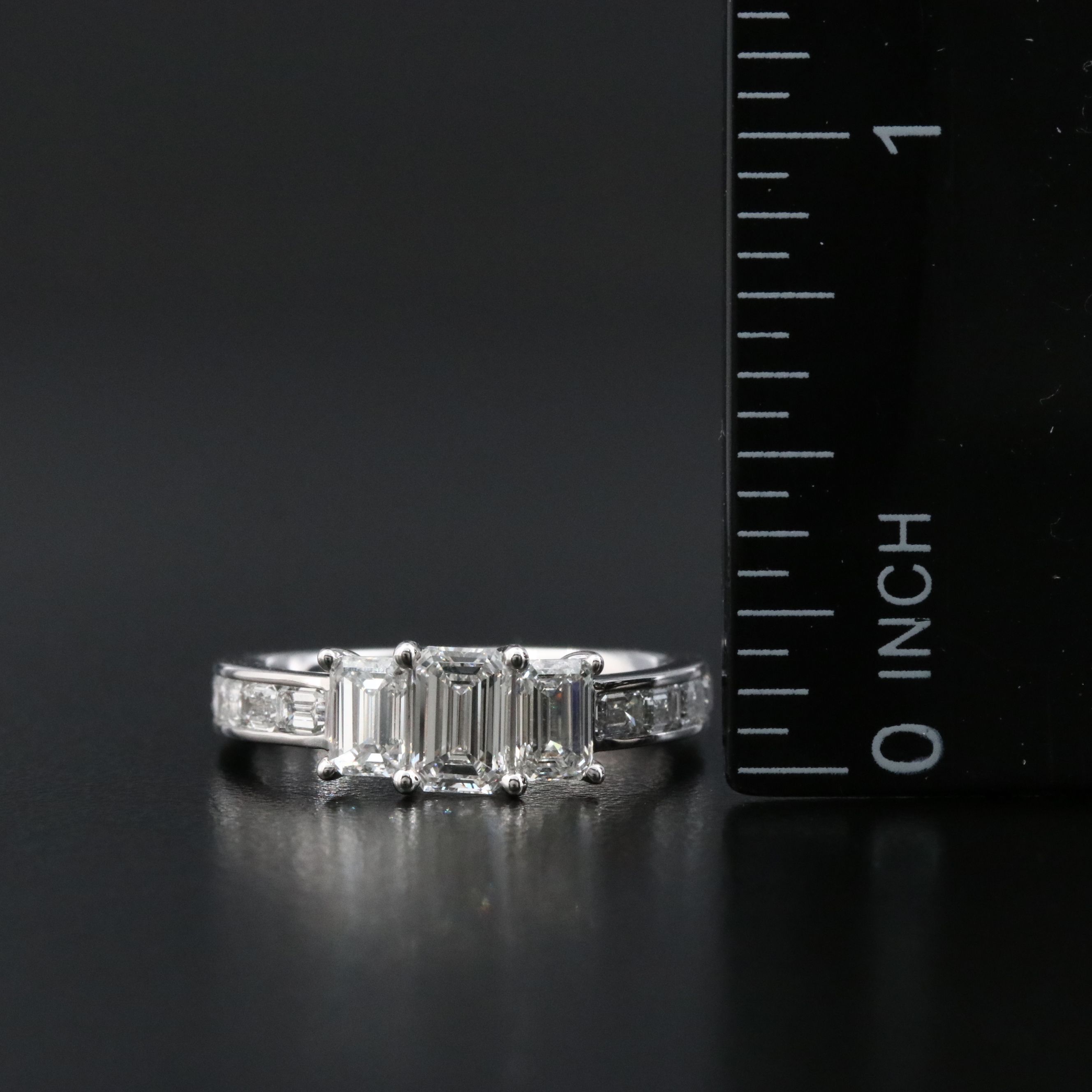 14K 2.00 CTW Lab Grown Diamond Ring