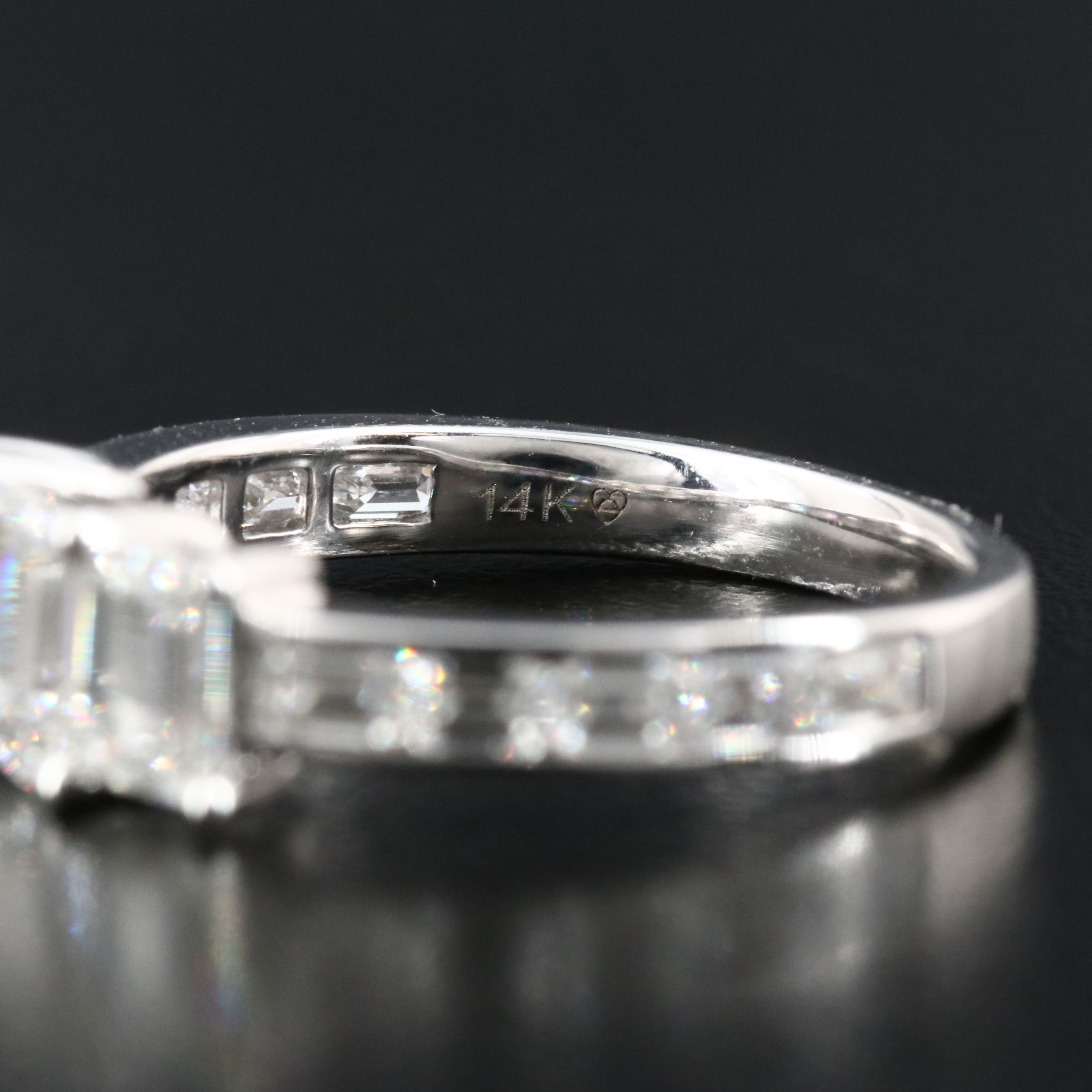 14K 2.00 CTW Lab Grown Diamond Ring