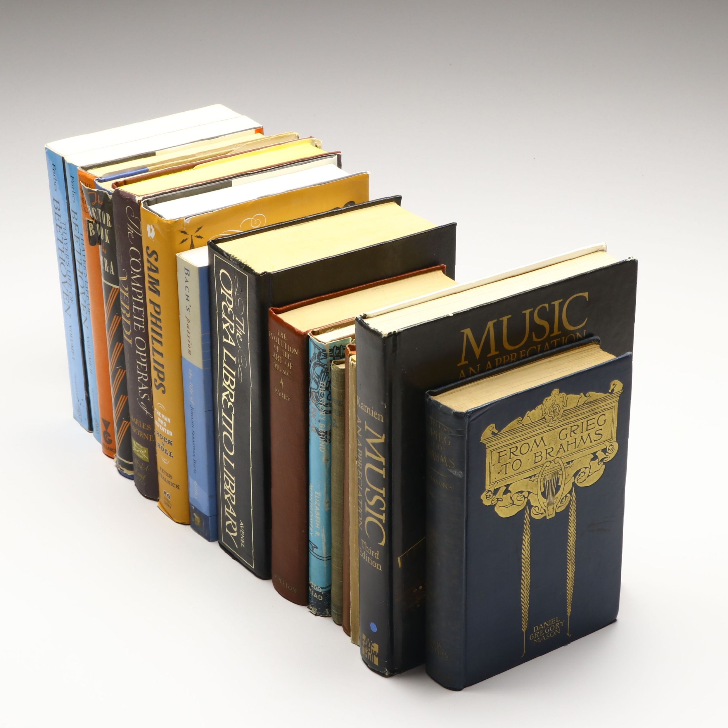 "From Grieg to Brahms," "Music: An Appreciation," and More Music Nonfiction