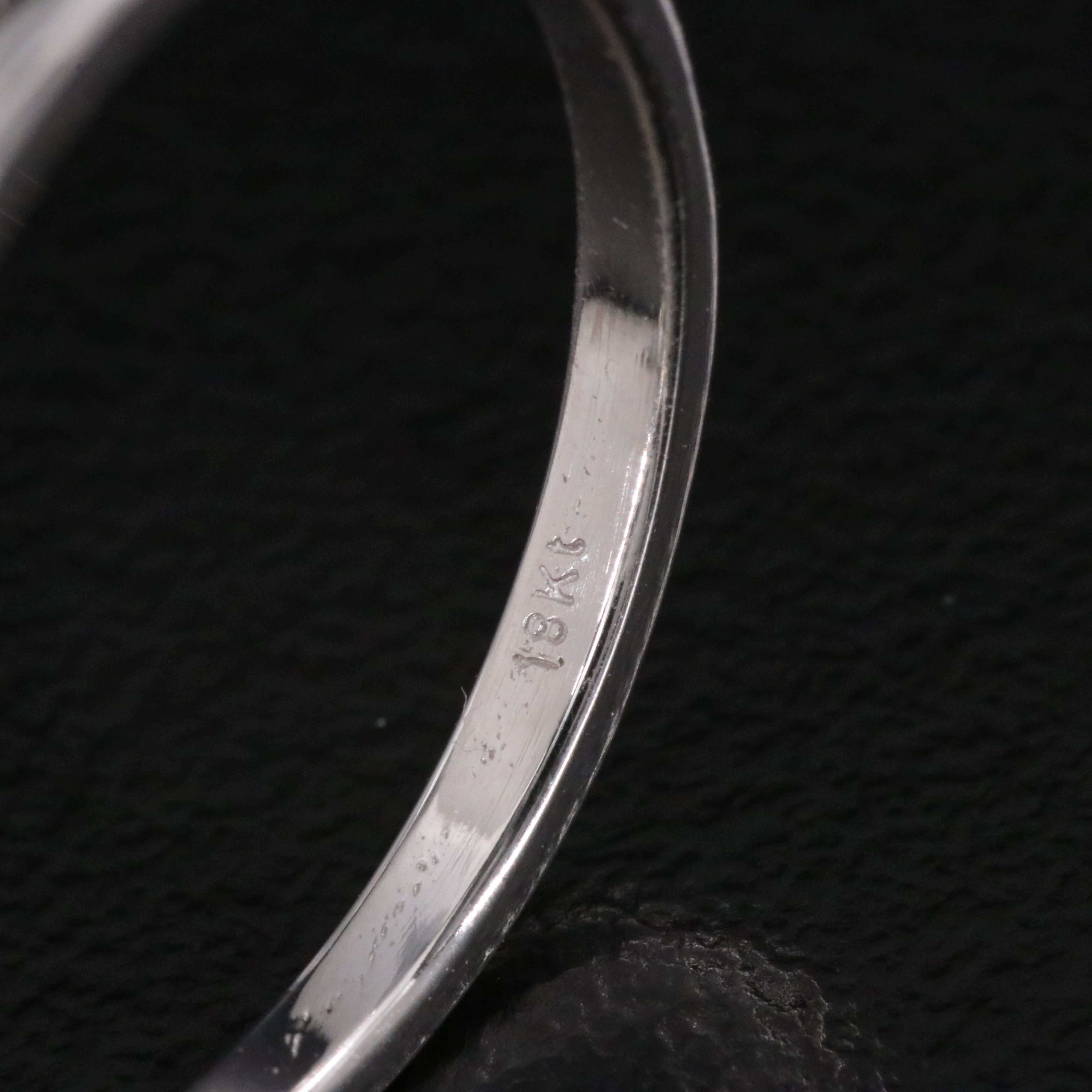 18K 7.53 CT Lab Grown Diamond Solitaire Ring with IGI Report