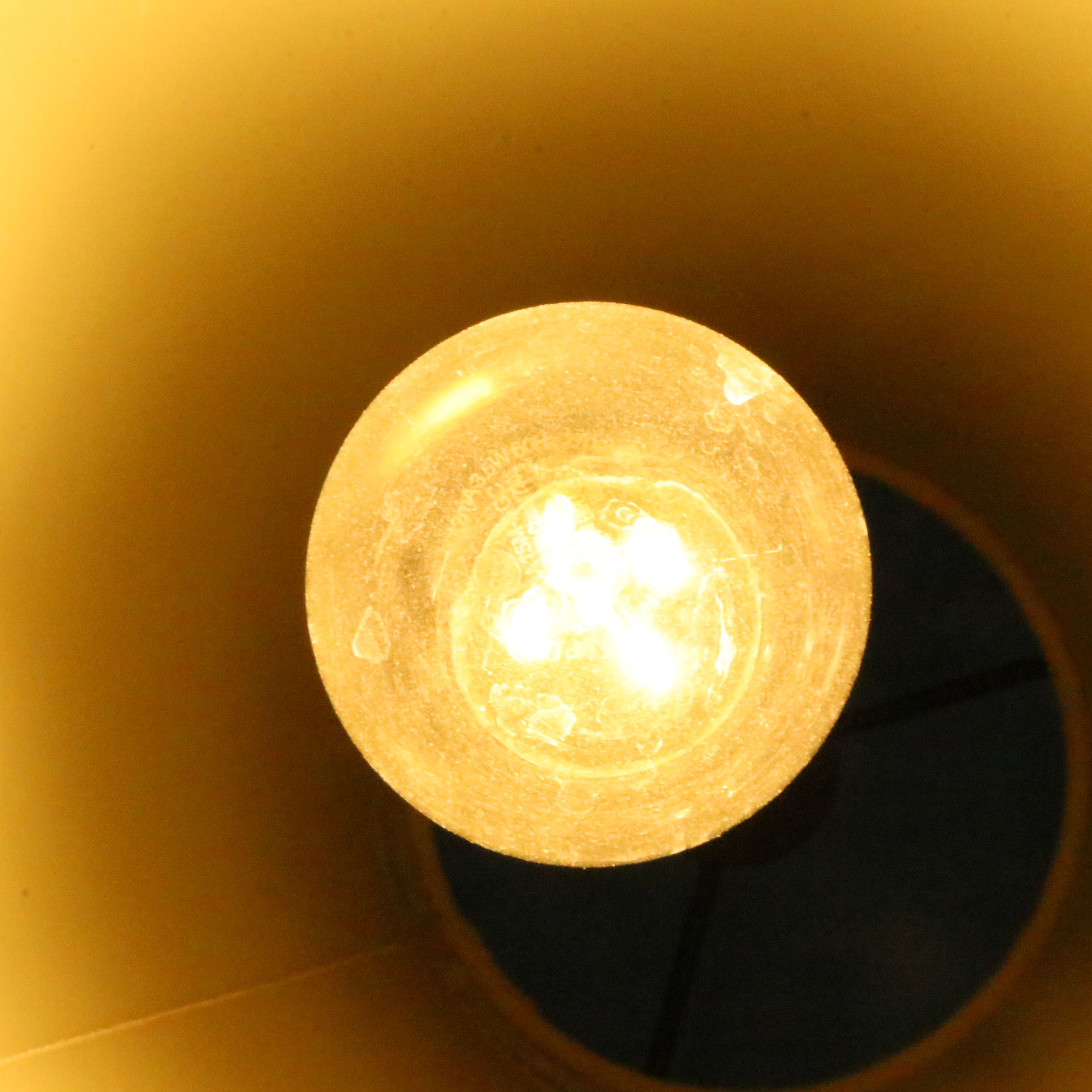 AtHome Contemporary Brown Rattan Uplight Floor Lamp with Linen Shade