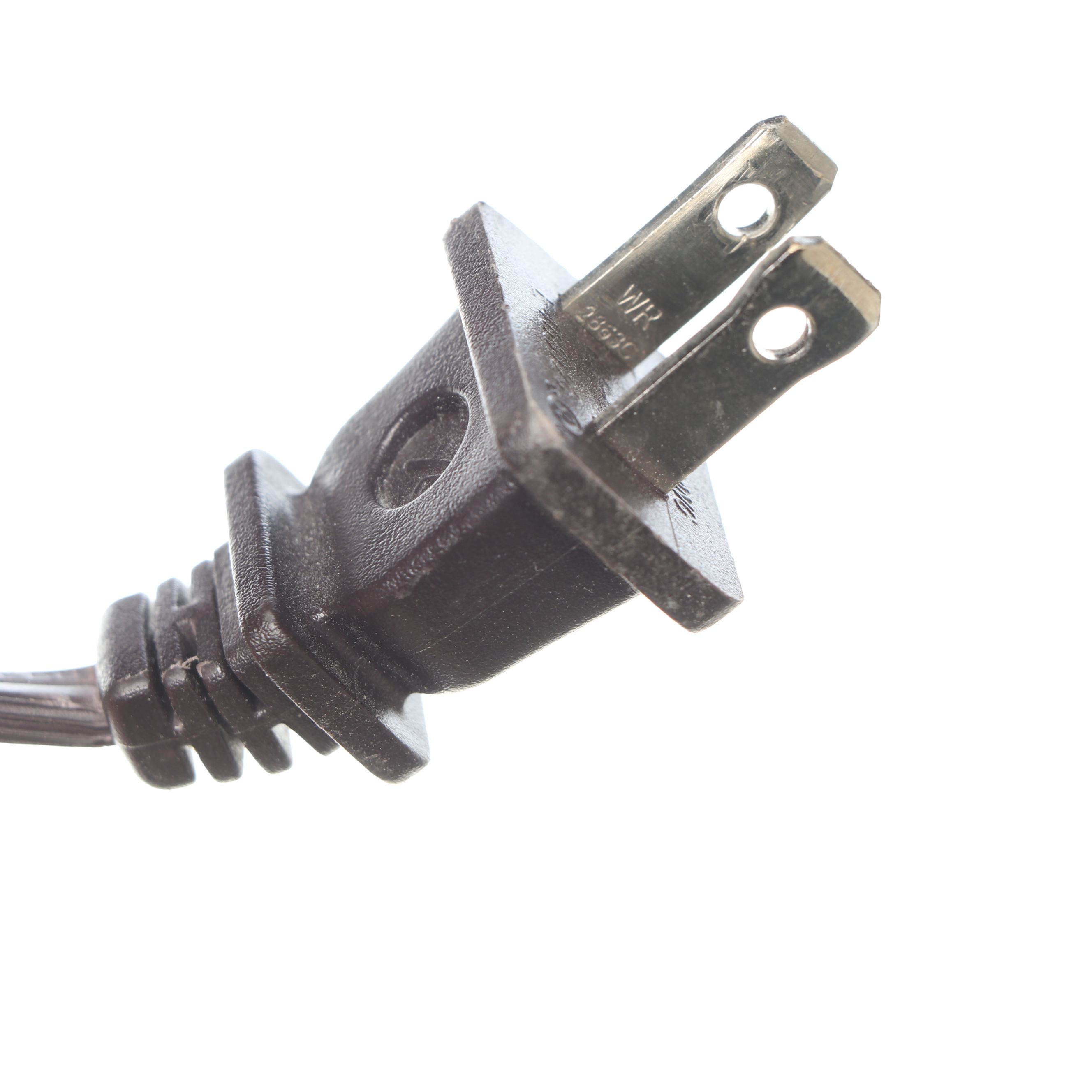 AtHome Contemporary Brown Rattan Uplight Floor Lamp with Linen Shade