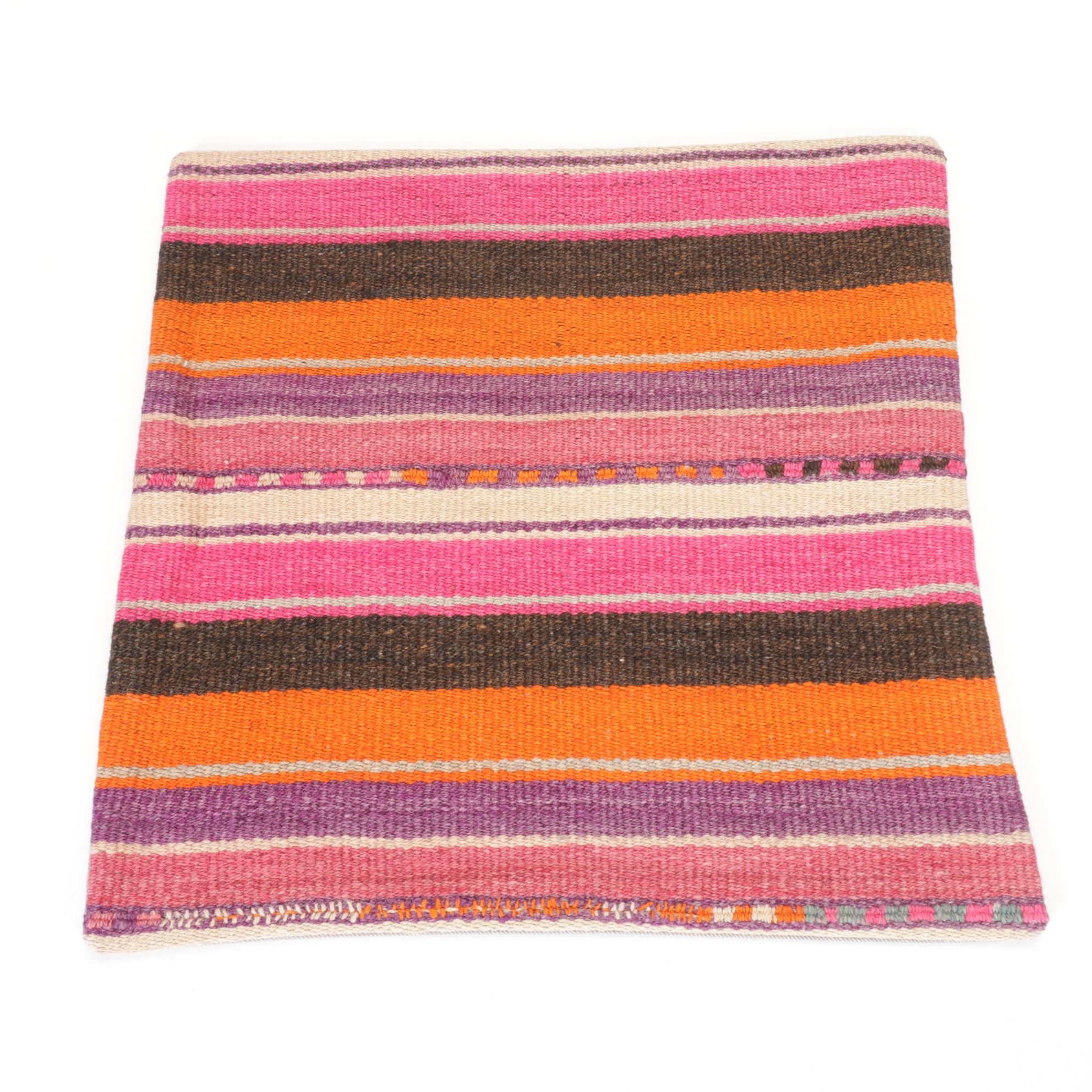 Hand-Pieced Kilim Rug Remnant Pillow Covers