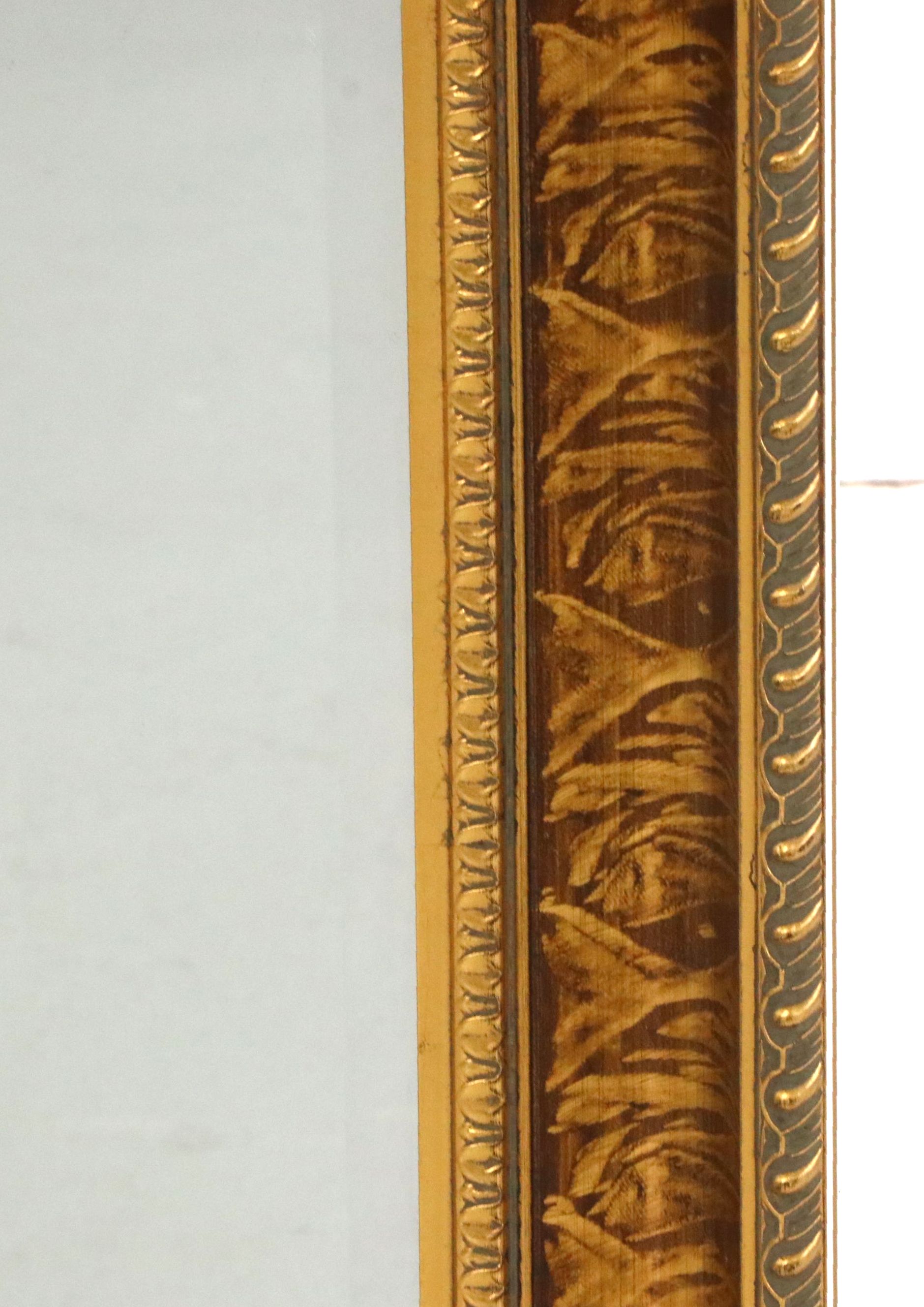 Neoclassical Style Giltwood Rectangular Wall Mirror, Mid to Late 20th Century