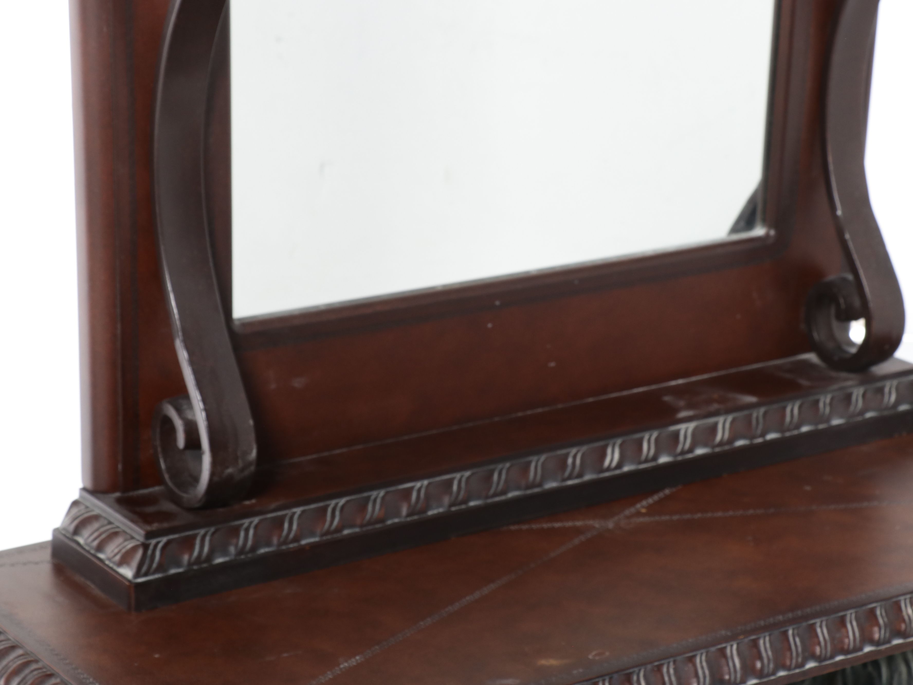 Modern Regency Style Figural Elephant Console and Mirror