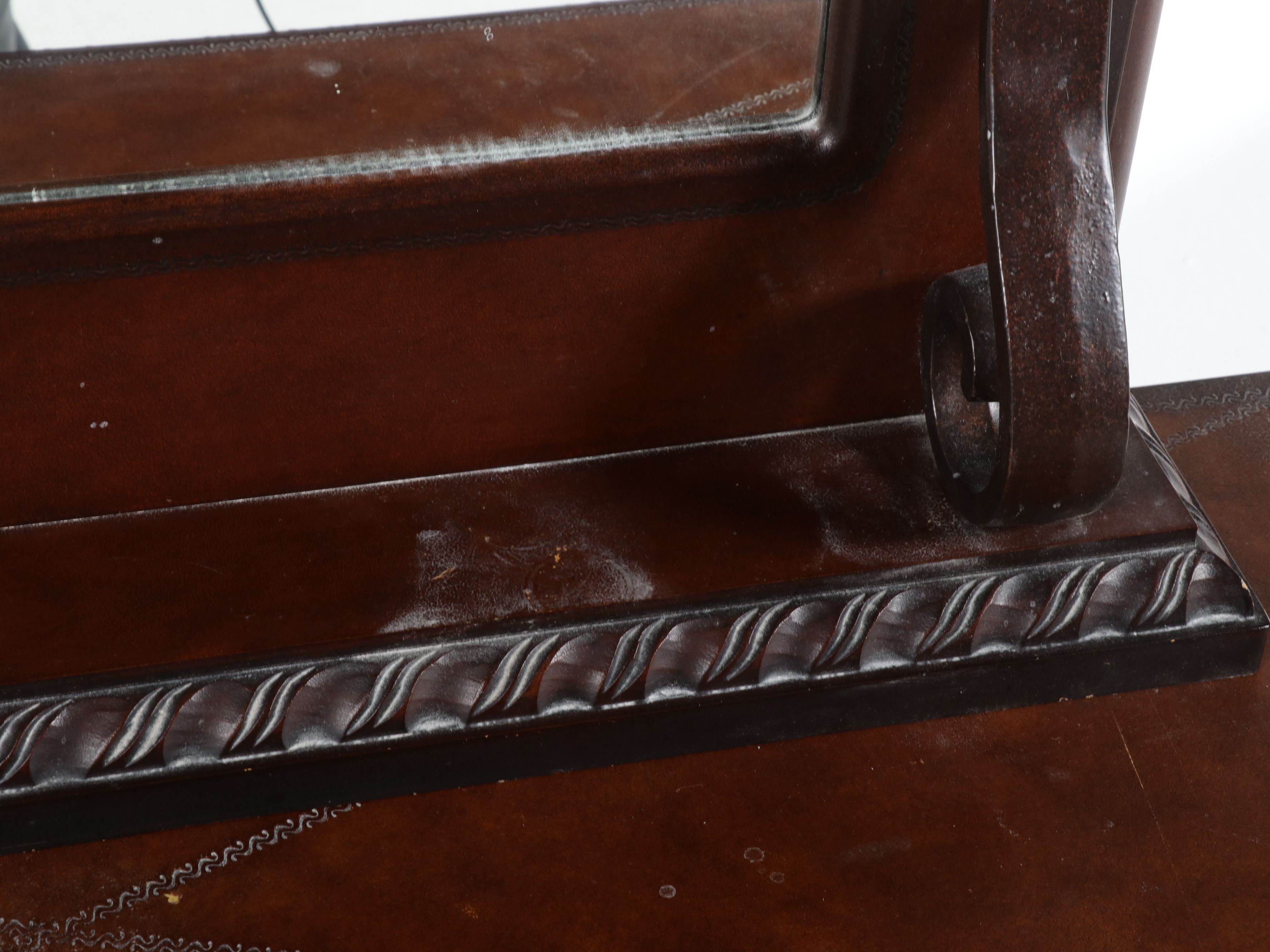 Modern Regency Style Figural Elephant Console and Mirror