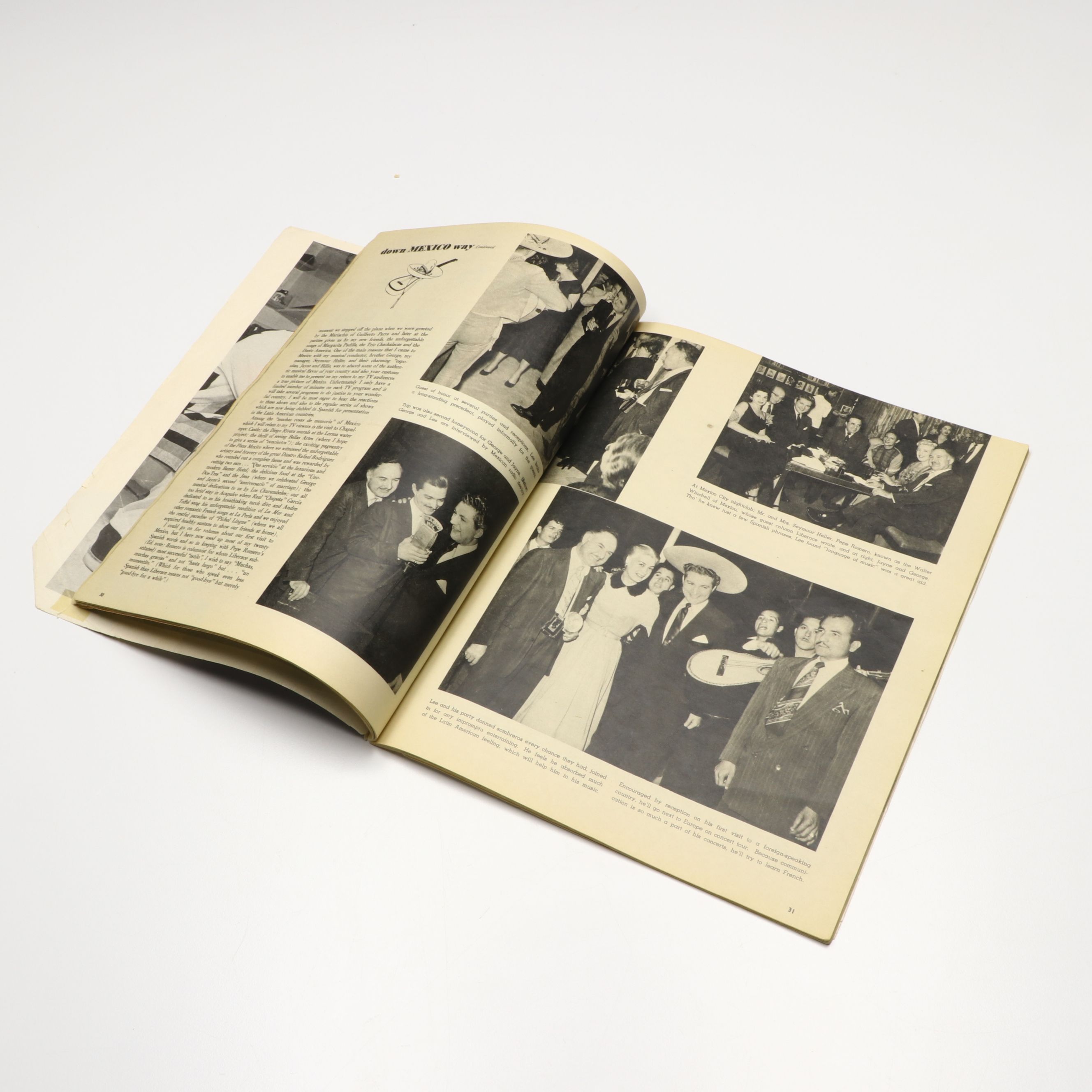 1975 "Time" Magazine Featuring Cher with "Liberace" Complete Life Story Magazine