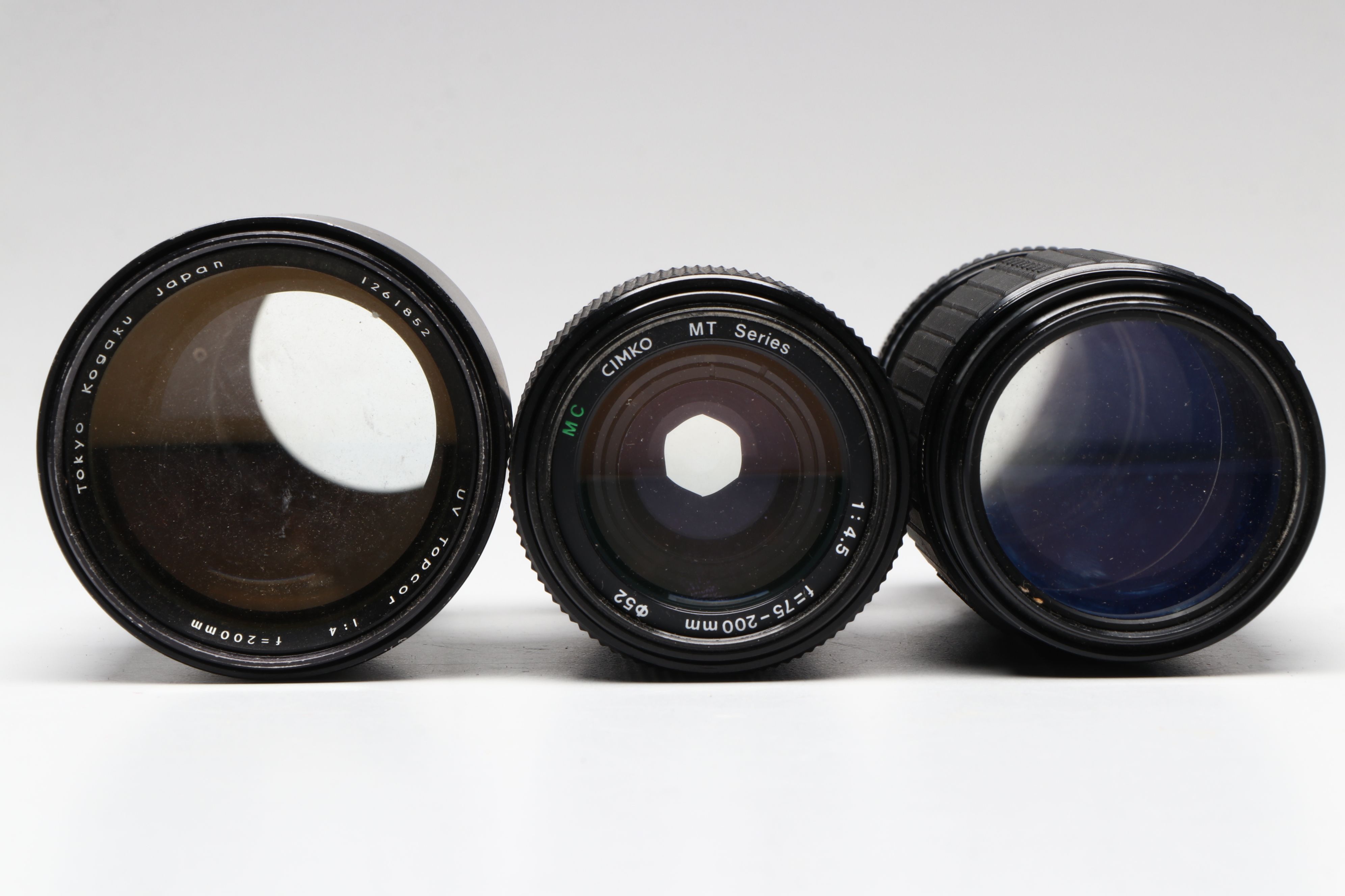 Minolta, Vivitar, Polaroid and More Camera Lenses, Late  20th/Early 21st C.