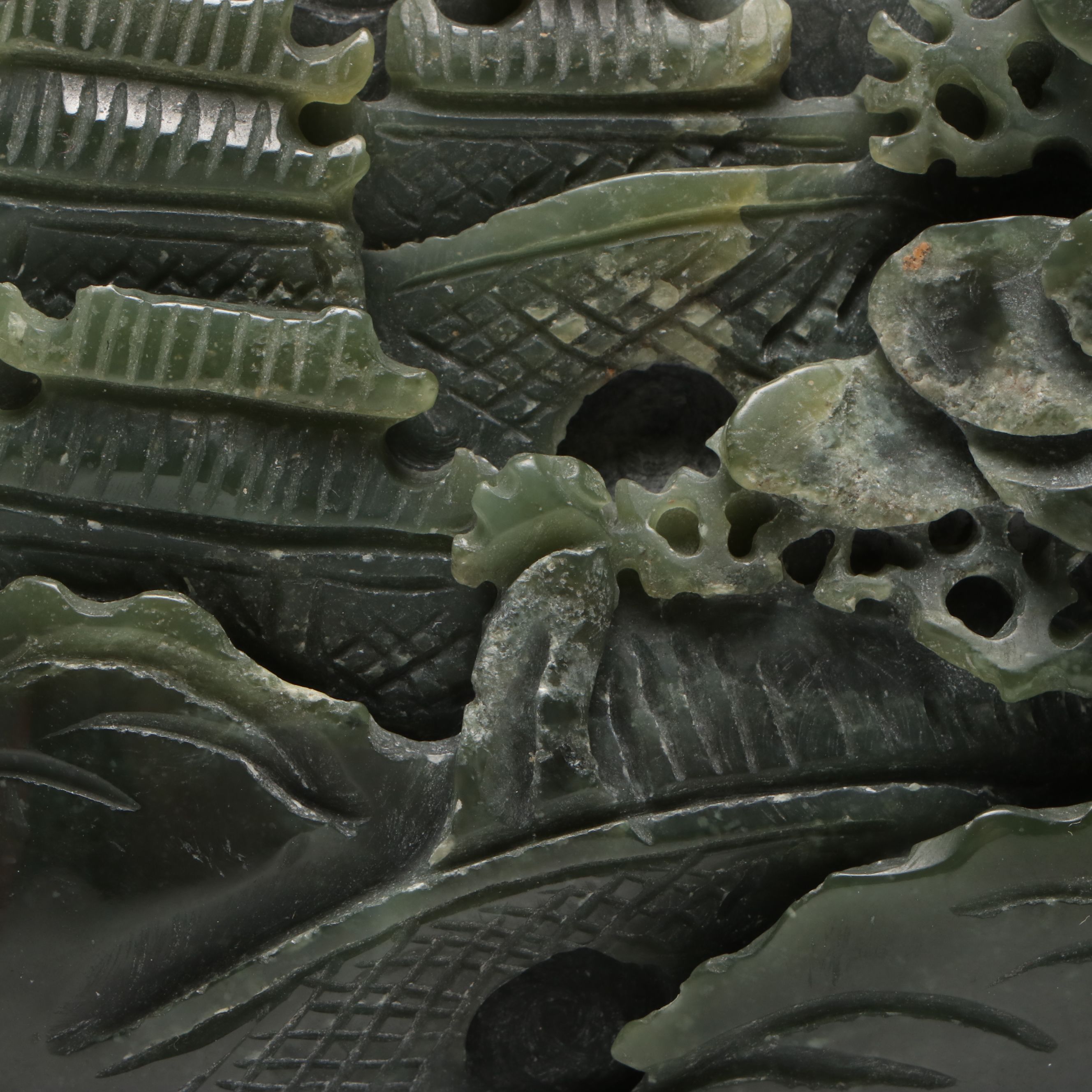 Chinese Pictorial Carved Nephrite