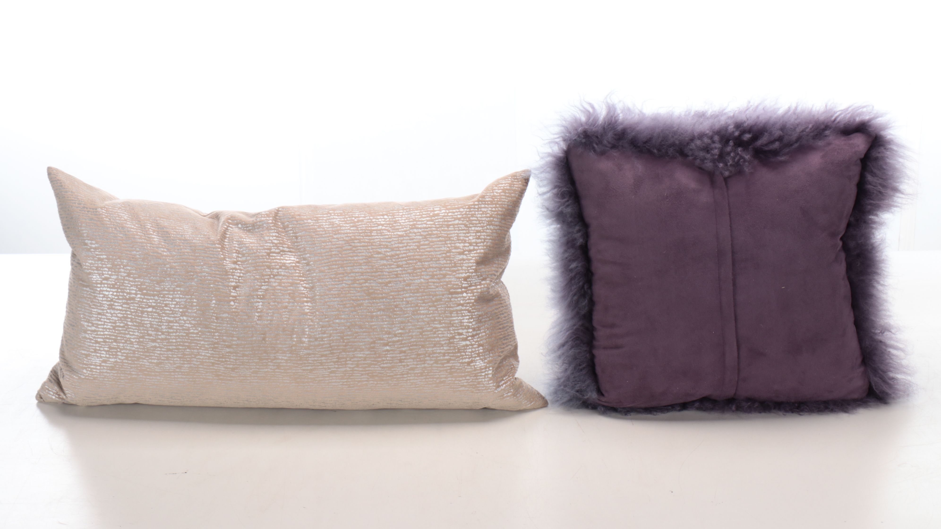 Mongolian Lambswool with Caldeira and Other Accent Pillows